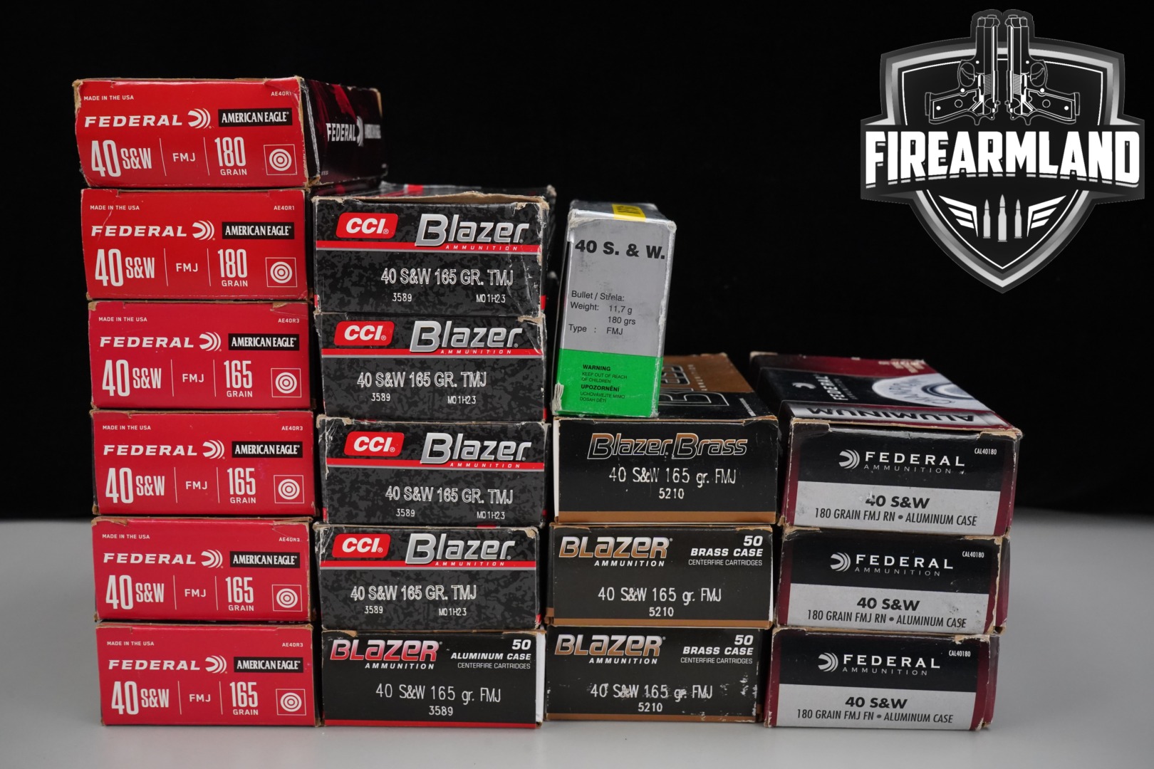 Multiple Manufacturers 40 S&W Ammo .40 S&W in New - Old Stock Condition Thumbnail