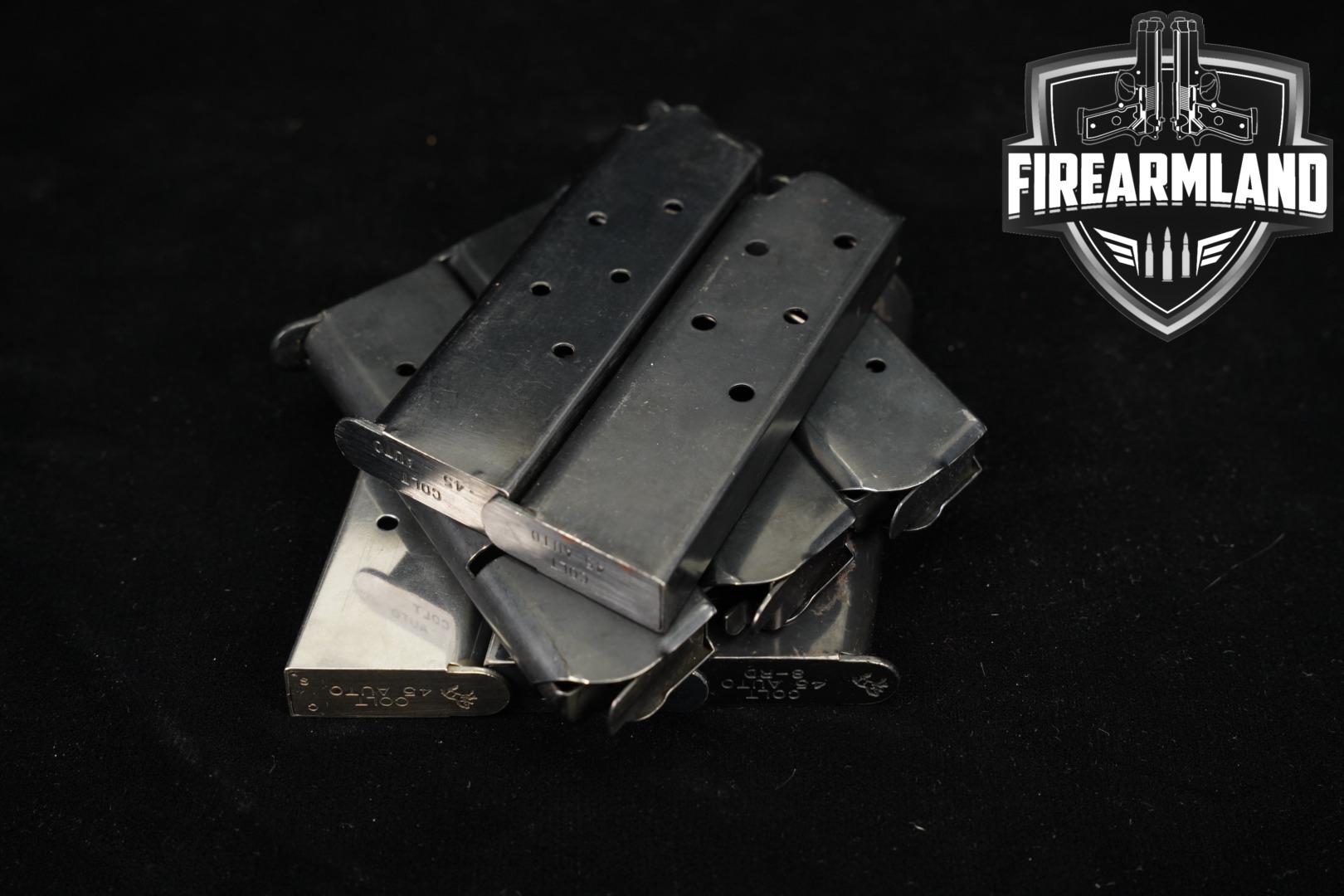 Colt EIGHT (8) 1911 7 Round Magazines .45 ACP in Good Condition Thumbnail
