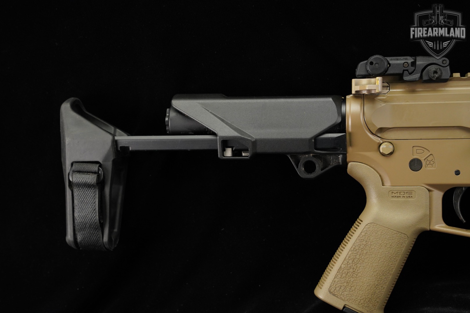 Aero Precision EPC-9 9mm AR9 8.3" FDE PCC SB TAC PDW BRACE AR EPC9 +3 MAGS-img-5