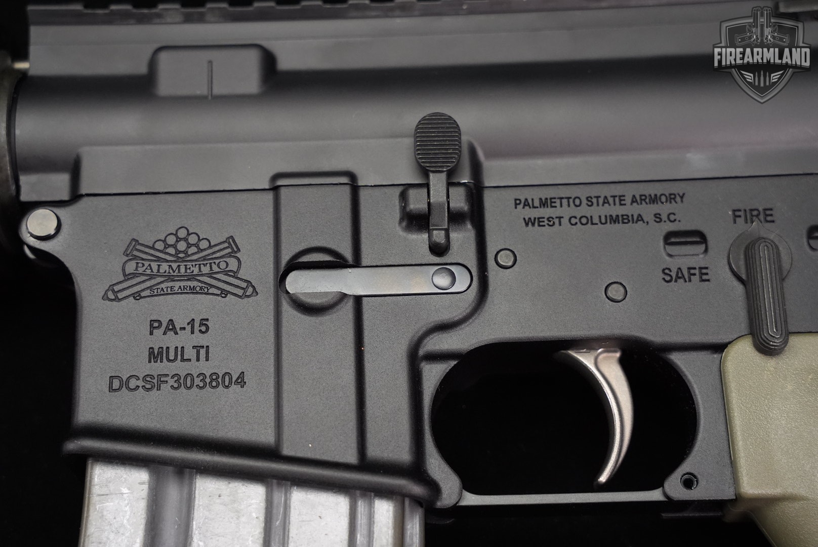 PSA PA-15 5.56 NATO AR15 20" Earth Tone PA15 AR Lantac Quad Rail-img-19