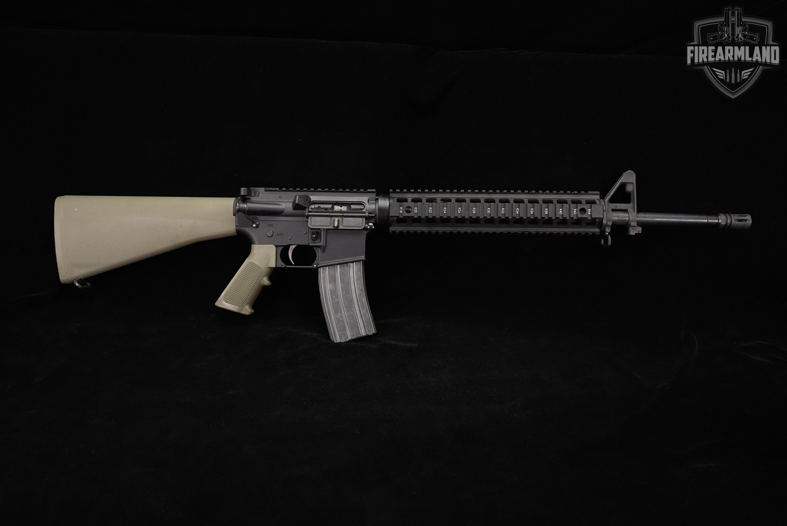 PSA PA-15 5.56 NATO AR15 20" Earth Tone PA15 AR Lantac Quad Rail-img-2