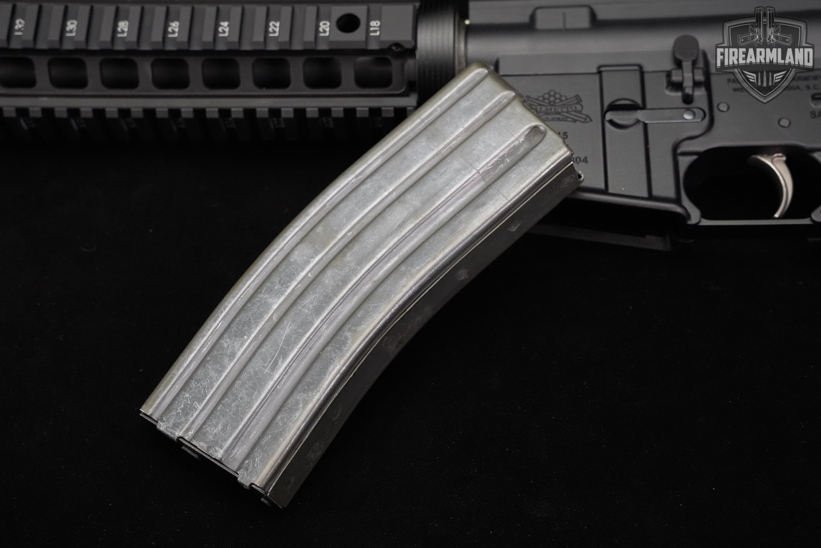 PSA PA-15 5.56 NATO AR15 20" Earth Tone PA15 AR Lantac Quad Rail-img-23