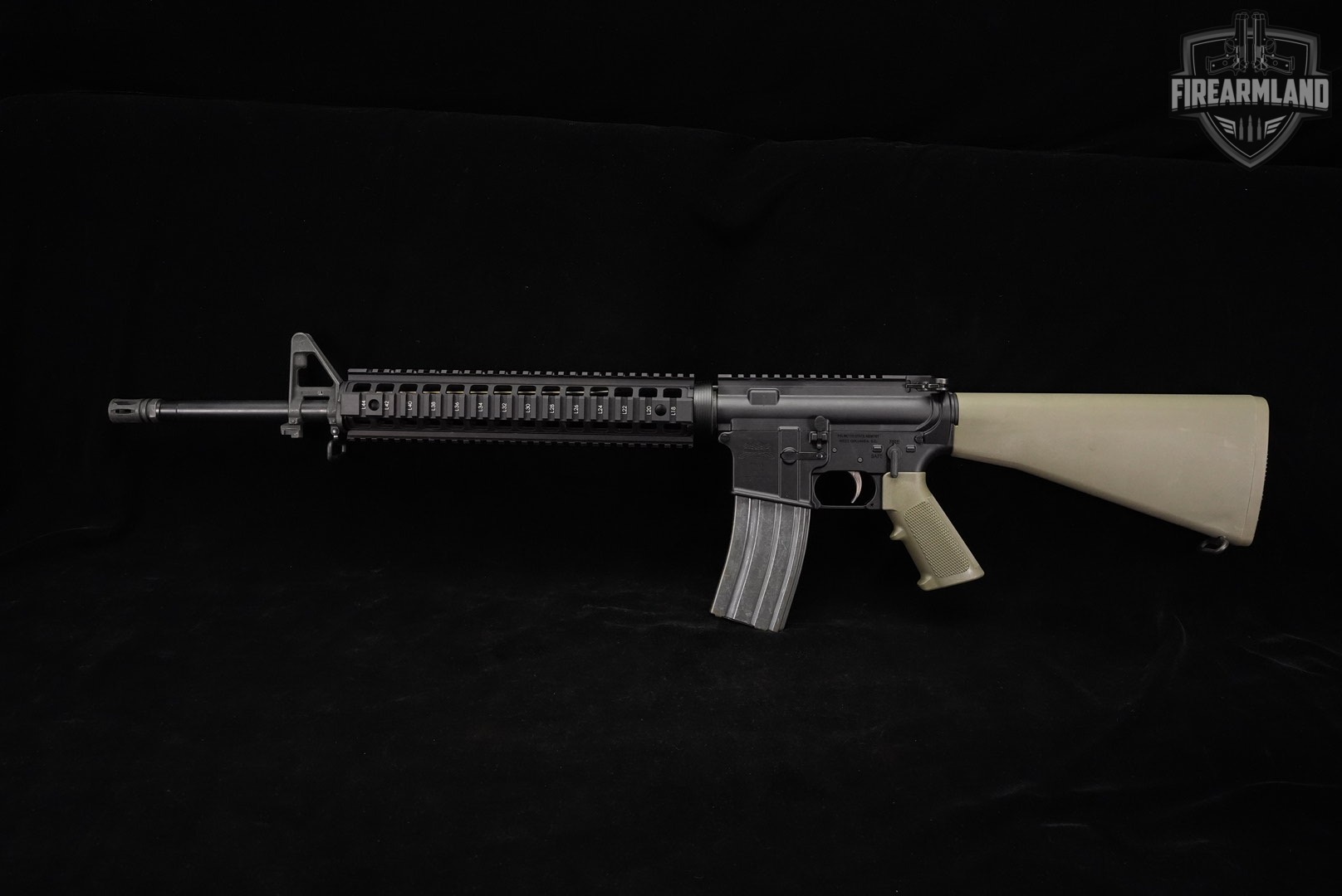 PSA PA-15 5.56 NATO AR15 20" Earth Tone PA15 AR Lantac Quad Rail-img-6