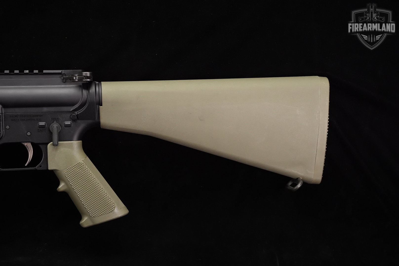 PSA PA-15 5.56 NATO AR15 20" Earth Tone PA15 AR Lantac Quad Rail-img-9