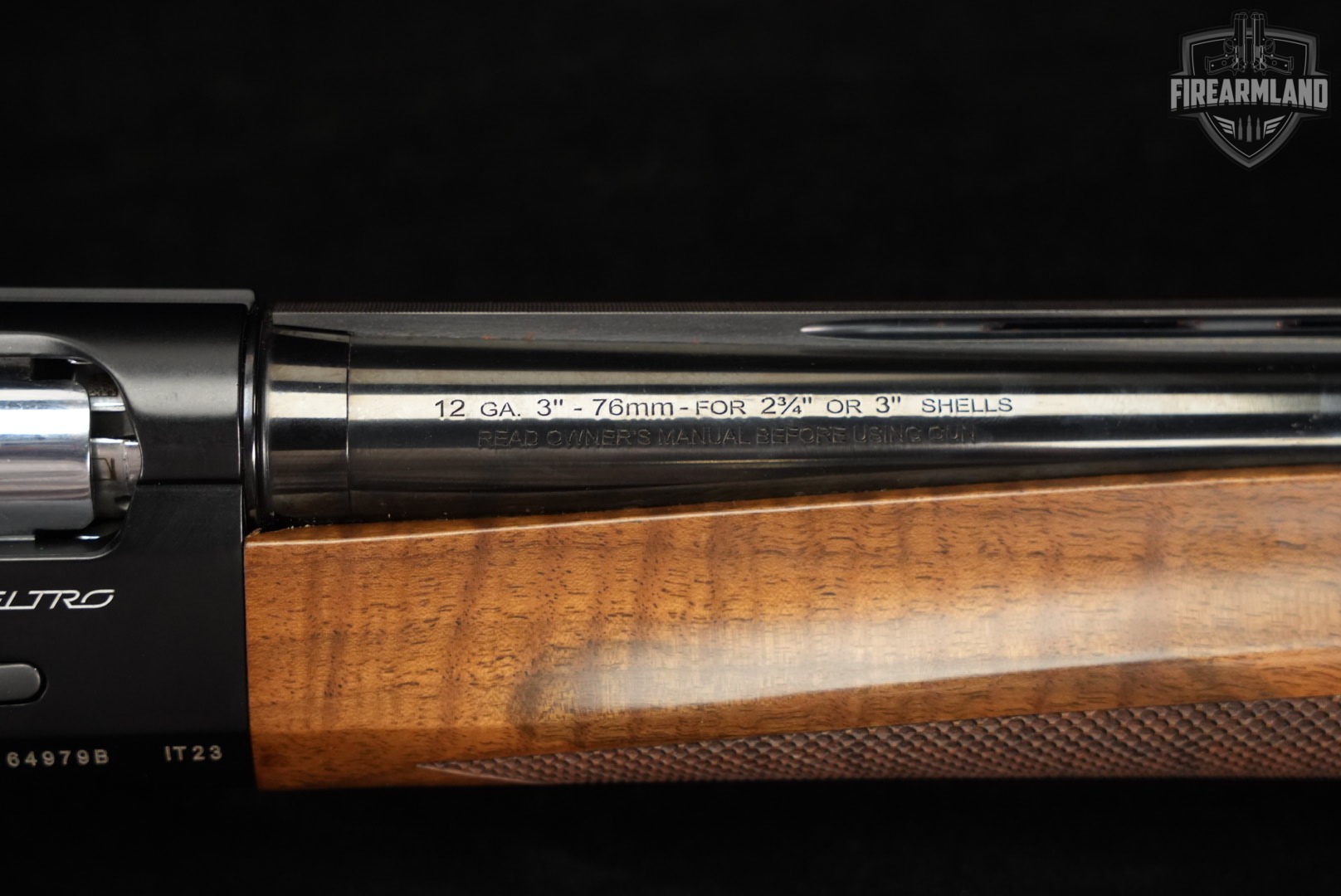 Benelli Montefeltro 12-Gauge 26" Black & Walnut Inertia-Driven-img-21