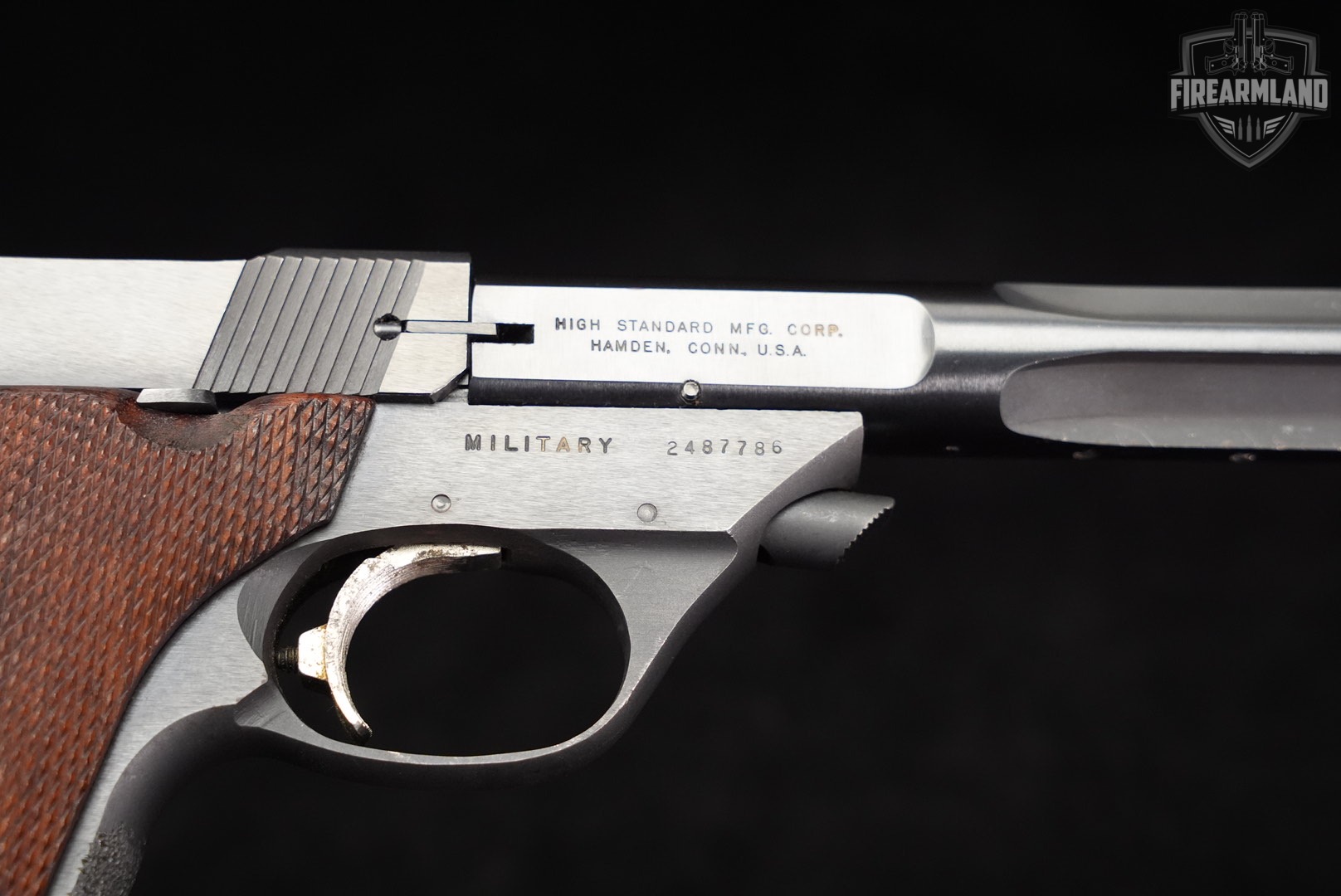 COLLECTOR 1975 High Standard Supermatic Citation Military 22 LR +2 MAGS-img-11