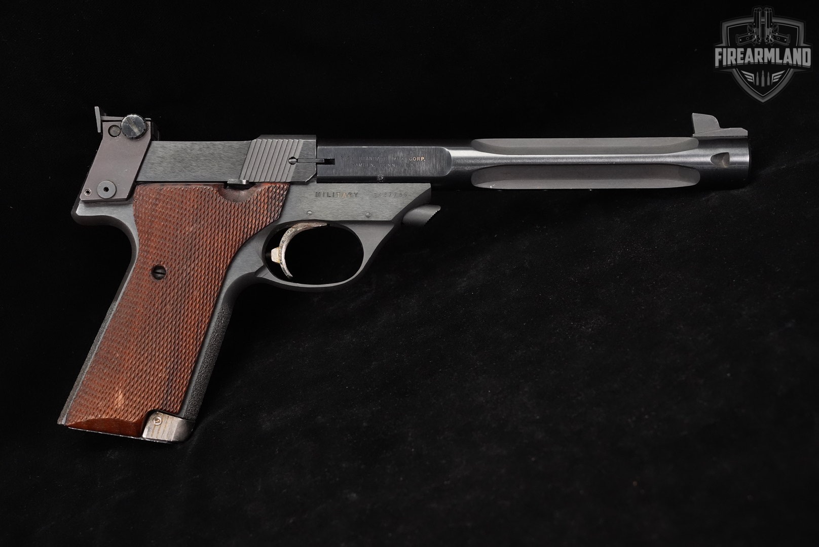 COLLECTOR 1975 High Standard Supermatic Citation Military 22 LR +2 MAGS-img-3