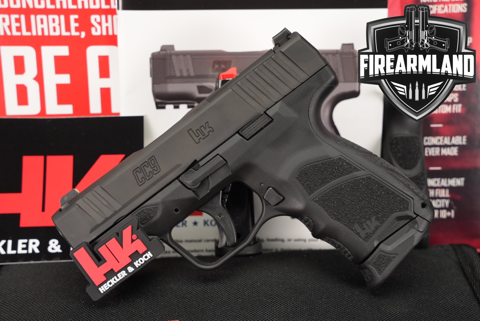 Heckler & Koch USA (HK USA) CC9 OR 9mm Luger Black in Excellent Condition Thumbnail