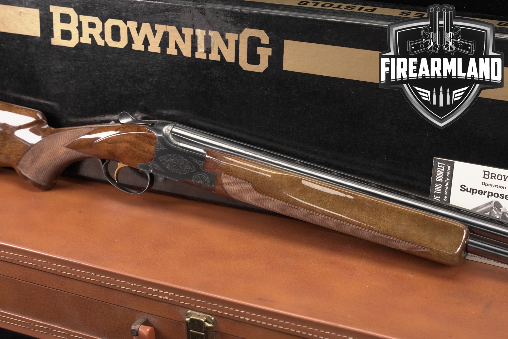 DISIRED 1972 Browning Superposed Lightning Grade I Skeet 20-Gauge +ORIG BOX-img-0