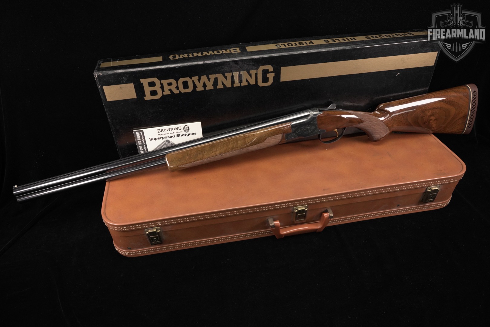 DISIRED 1972 Browning Superposed Lightning Grade I Skeet 20-Gauge +ORIG BOX-img-2