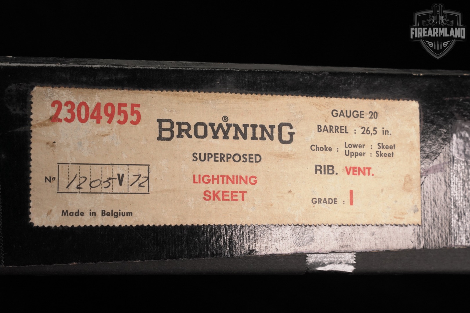 DISIRED 1972 Browning Superposed Lightning Grade I Skeet 20-Gauge +ORIG BOX-img-28