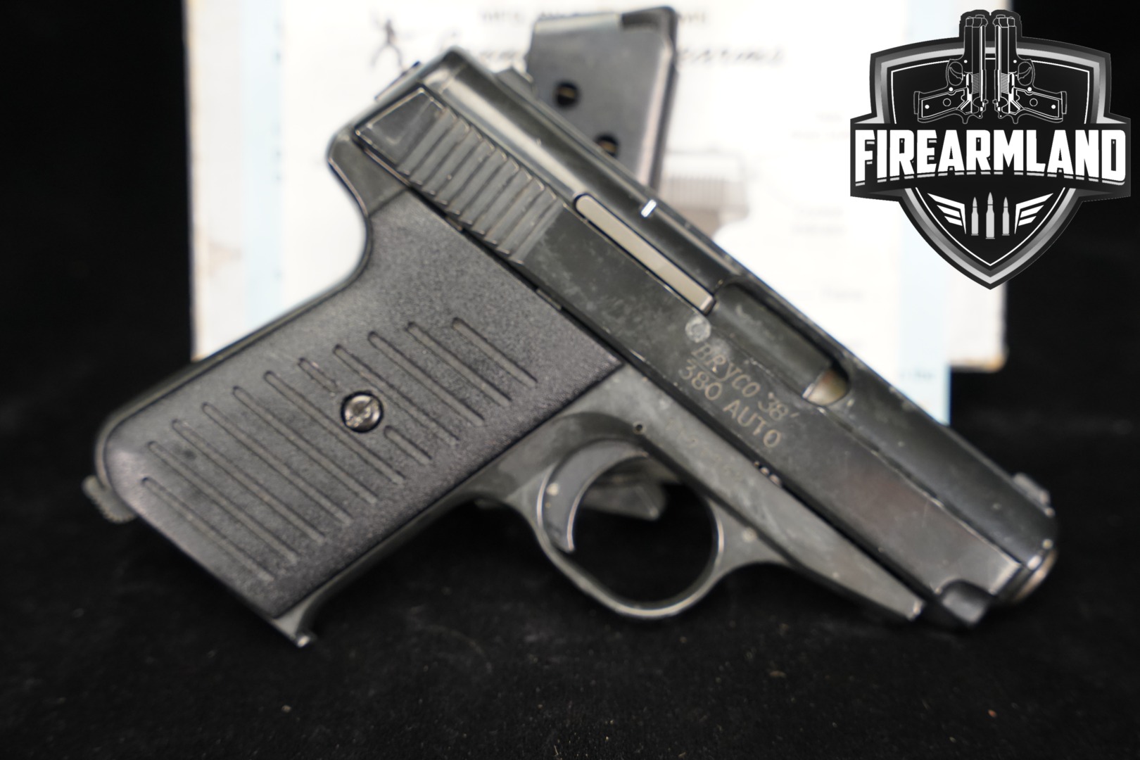 Bryco Arms Model 38 .380 ACP Black in Fair Condition Thumbnail