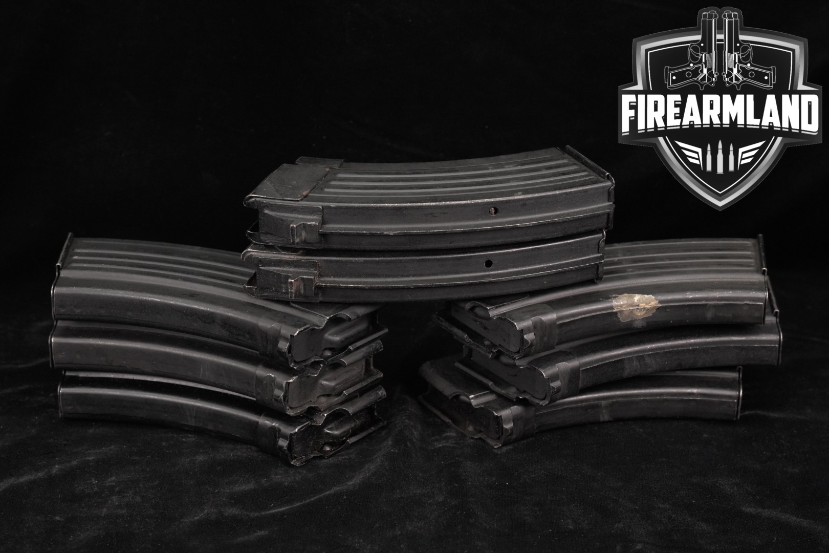 FEG EIGHT (8) Hungarian Tanker 20-ROund AK47/AKM Pattern Magazines 7.62x39 7.62x39 in Good Condition Thumbnail