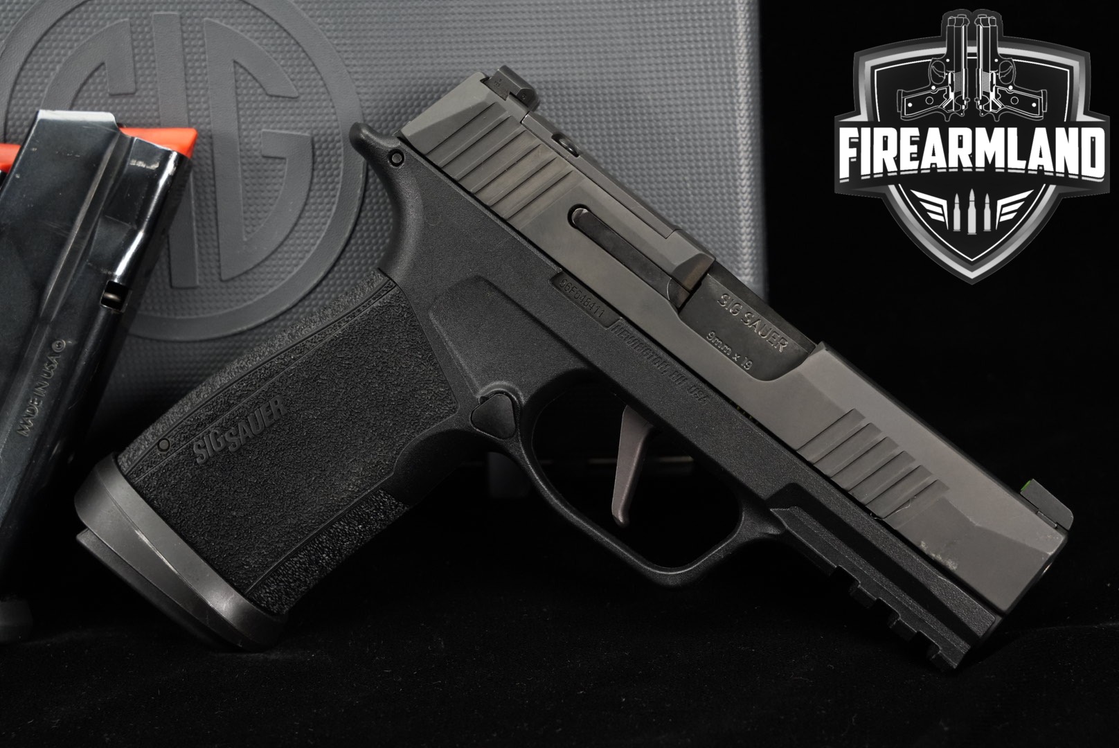 2023 Sig Sauer P365-XMACRO TACOPS 9mm Luger Black in Very Good Condition Thumbnail
