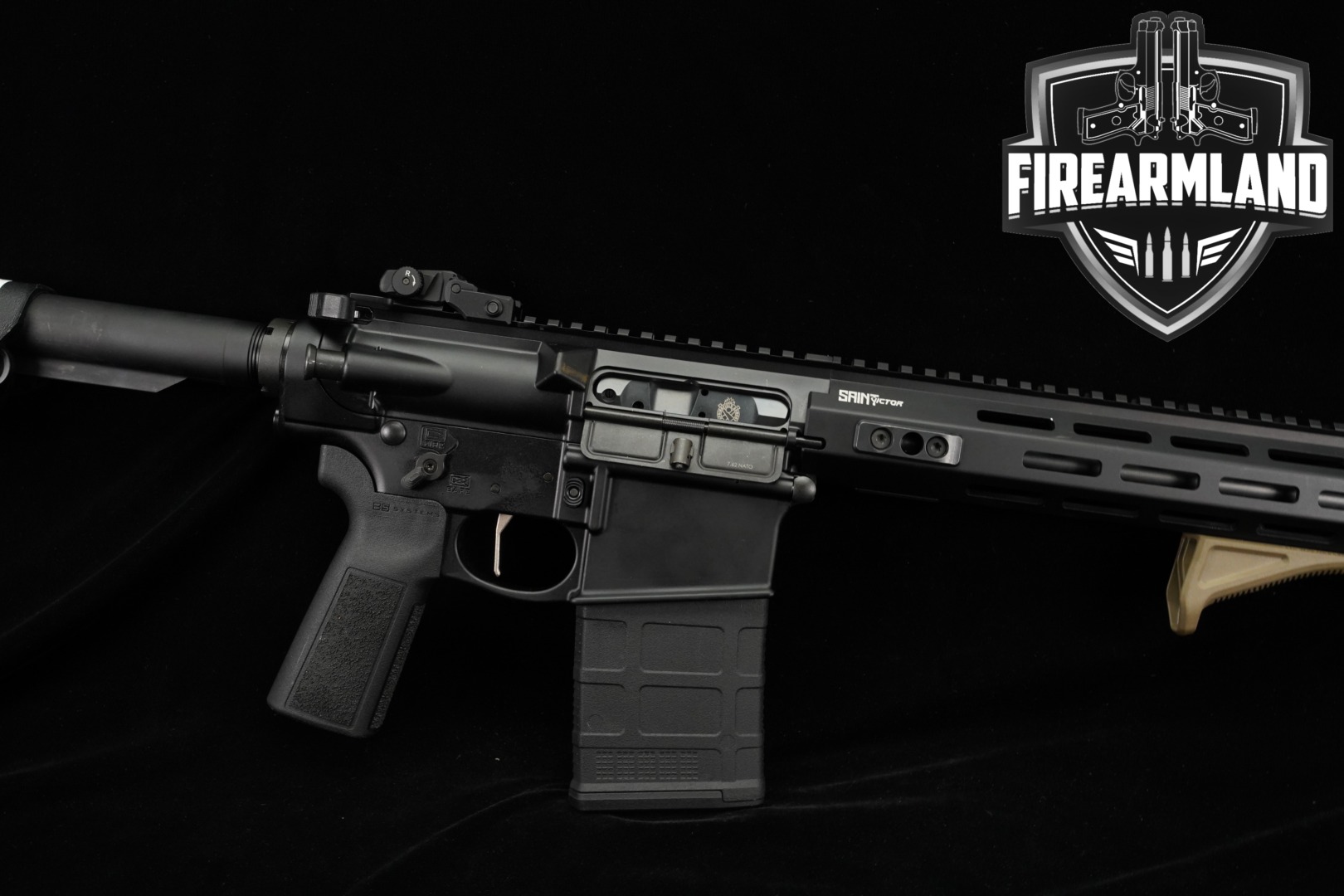 Springfield Armory SAINT Victor 7.62 NATO AR-10 AR10 20" FLAT TRIGGER-img-0