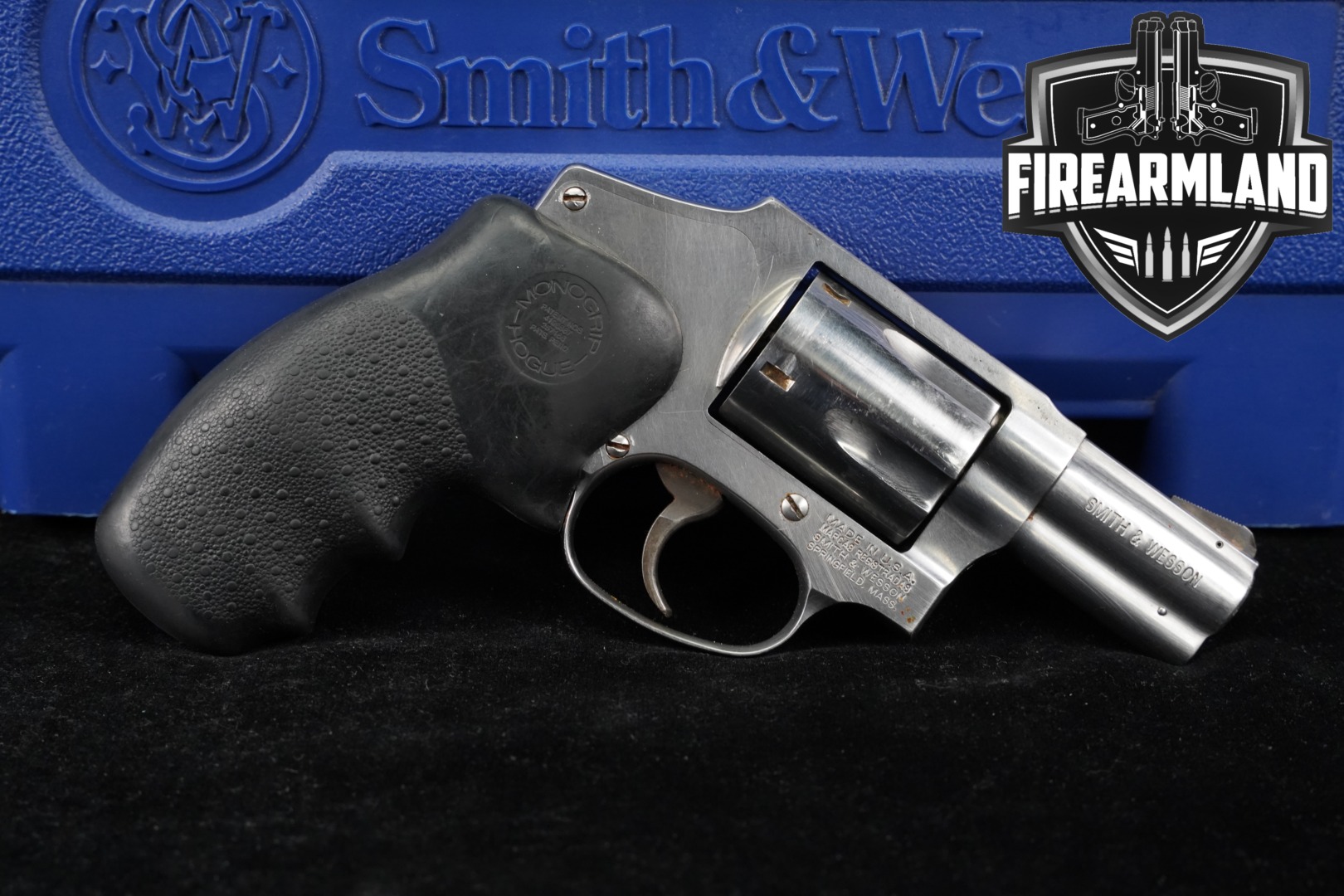 2008 Smith & Wesson (S&W) Model 640-3 .357 Mag. Satin Stainless in Fair Condition Thumbnail