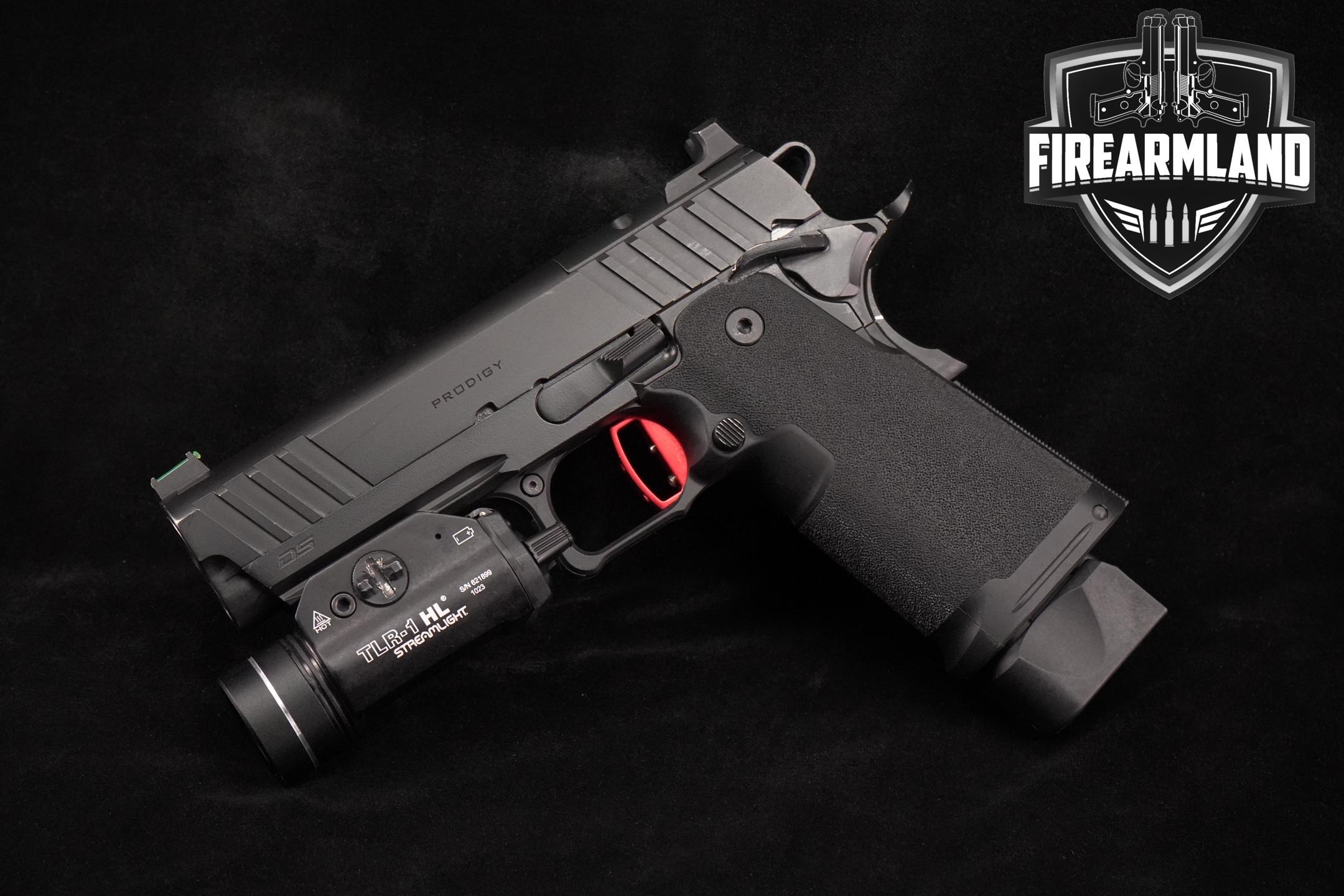 Springfield Armory 1911 DS Prodigy 4.25 AOS 9mm Luger Black in Very Good Condition Thumbnail