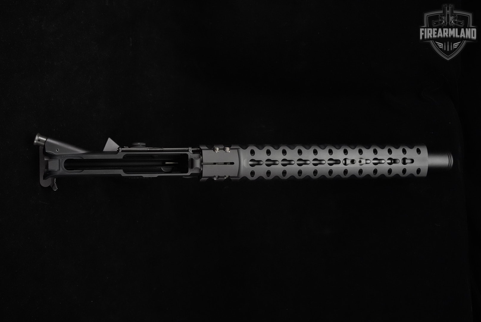 AR-15 Pistol Upper 5.56mm NATO 10.5" Rifle AR15 Receiver & HOLOSUN OPTICS-img-3