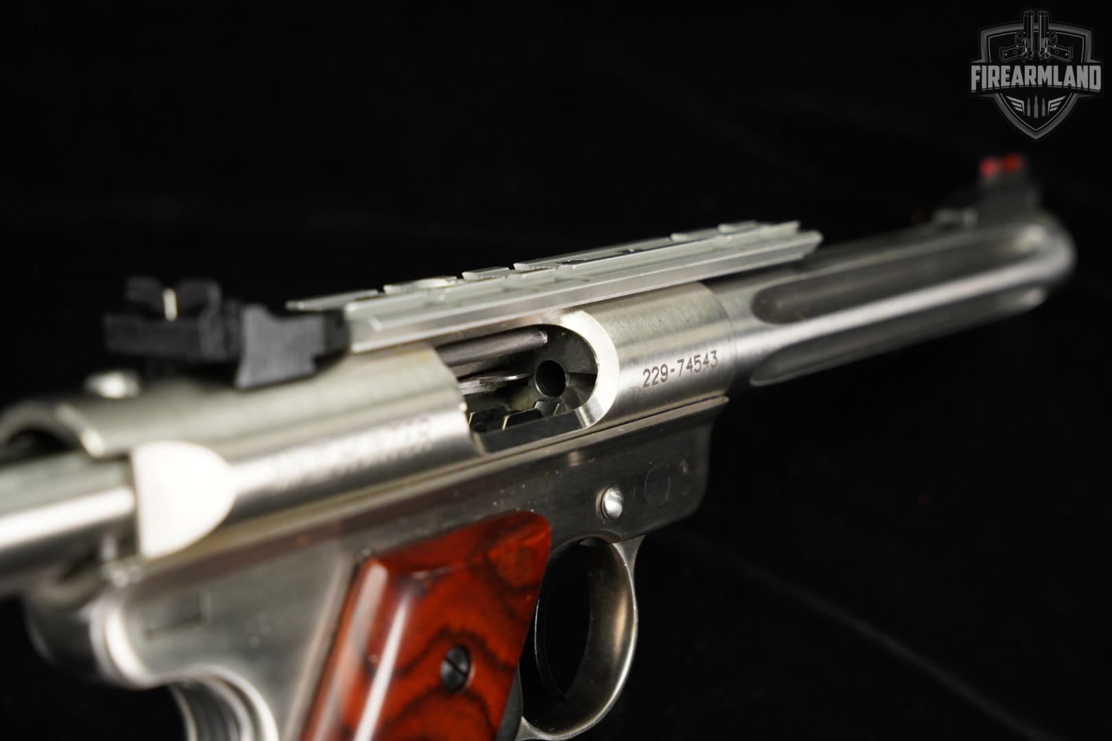 Ruger Mark III Hunter 22LR 6.88" Satin Stainless MK 3 +ORIG CASE-img-10