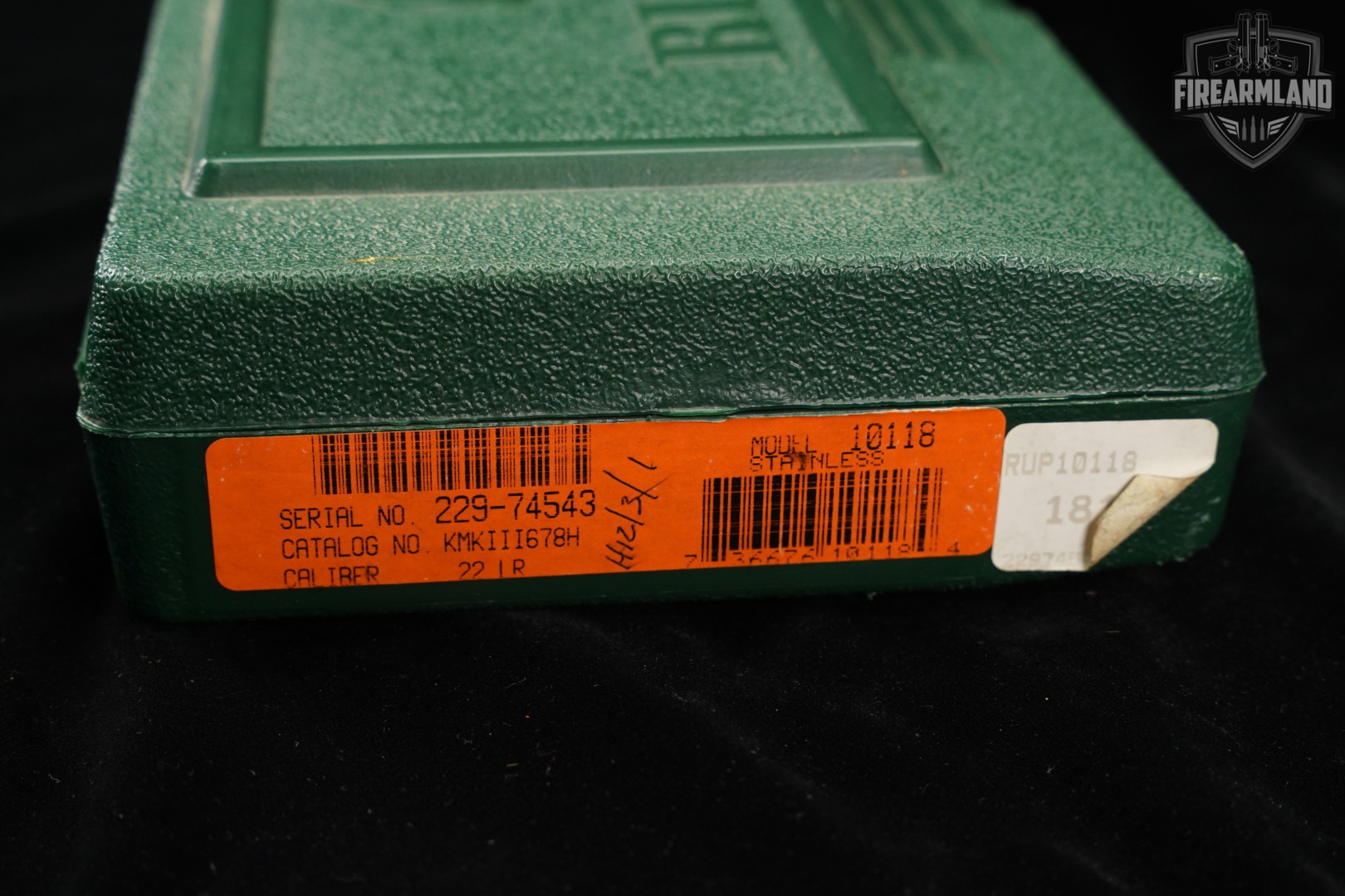 Ruger Mark III Hunter 22LR 6.88" Satin Stainless MK 3 +ORIG CASE-img-17