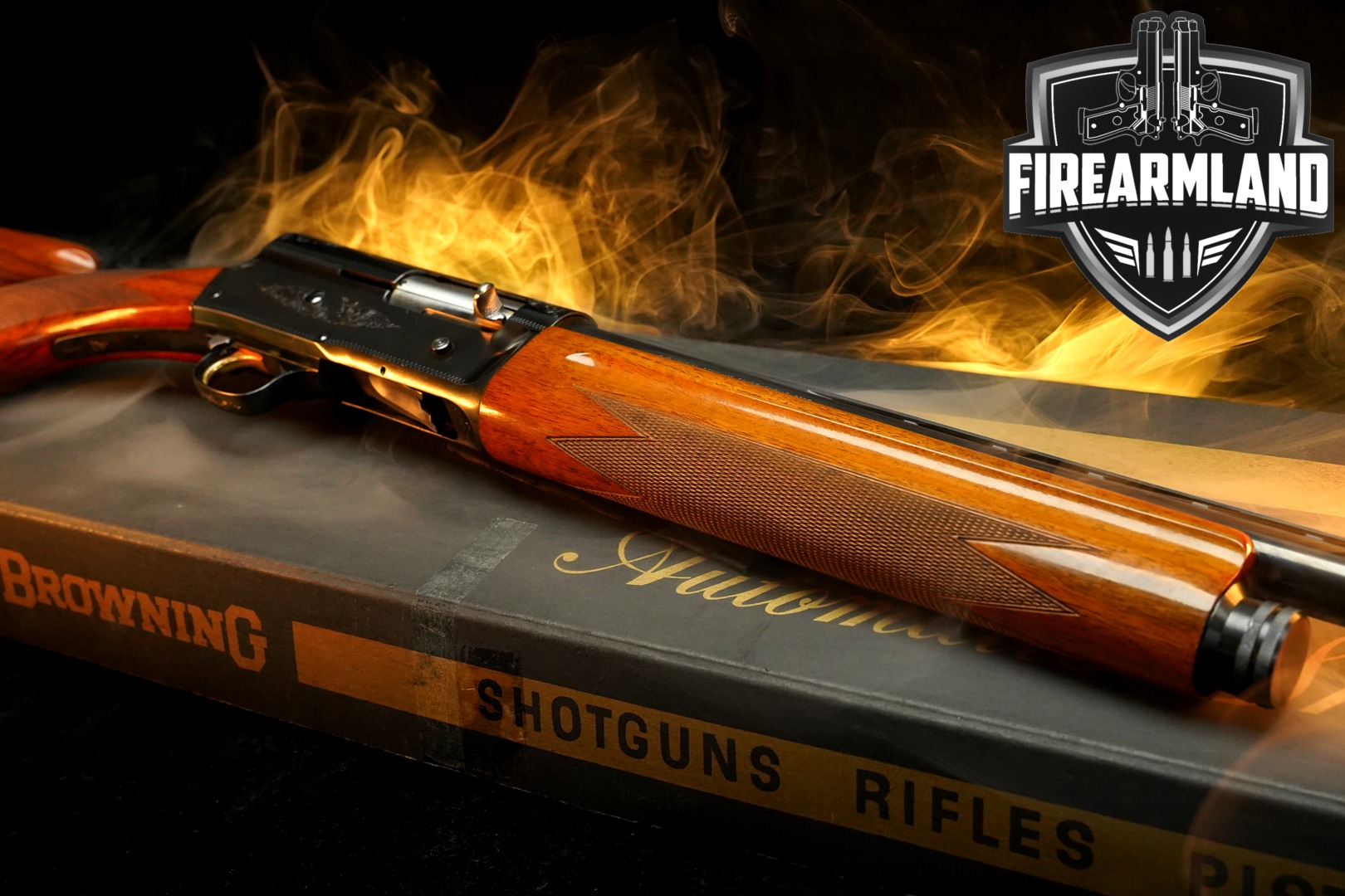 1967 Browning Auto-5 Light Twelve 12 Gauge Blued & Walnut in Very Good Condition Thumbnail