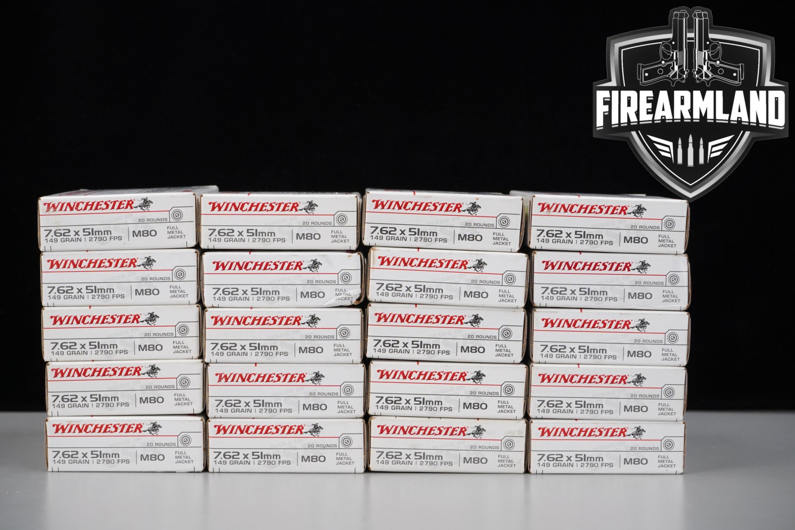 Winchester Repeating Arms 7.62X51 NATO Ammo 7.62mm NATO (7.62x51) in New - Old Stock Condition Thumbnail