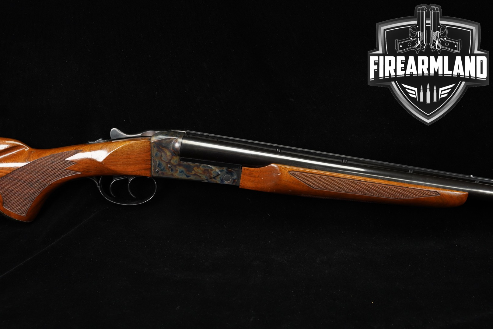 Savage Arms Fox Model B Series H 20-Gauge Color Case-Hardened & Walnut SxS-img-0