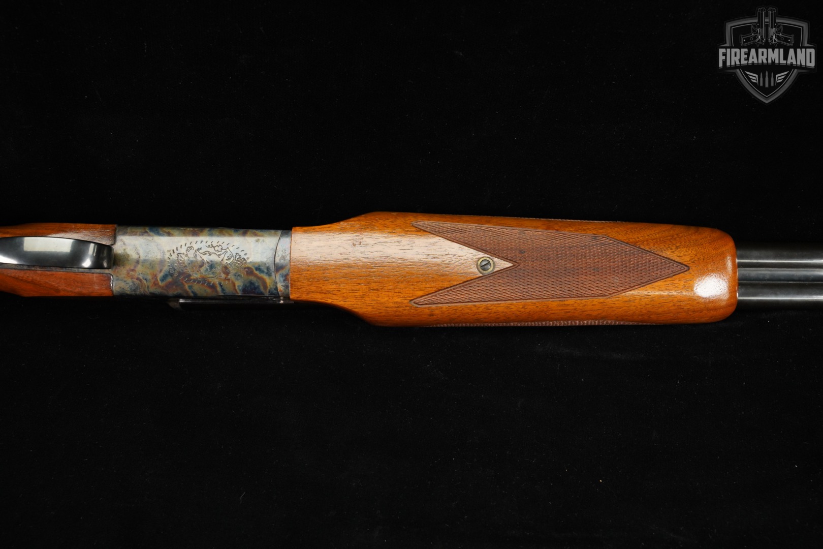 Savage Arms Fox Model B Series H 20-Gauge Color Case-Hardened & Walnut SxS-img-14