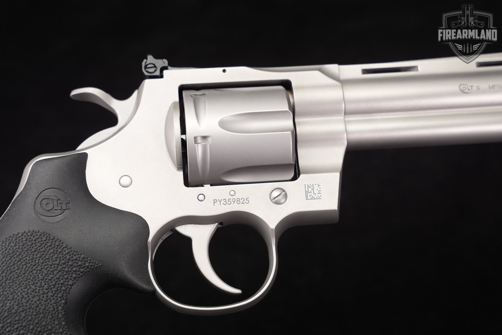 Colt Python 2020 Series 357 Magnum 6" Matte Stainless +ORIG CASE & HOLSTER-img-11