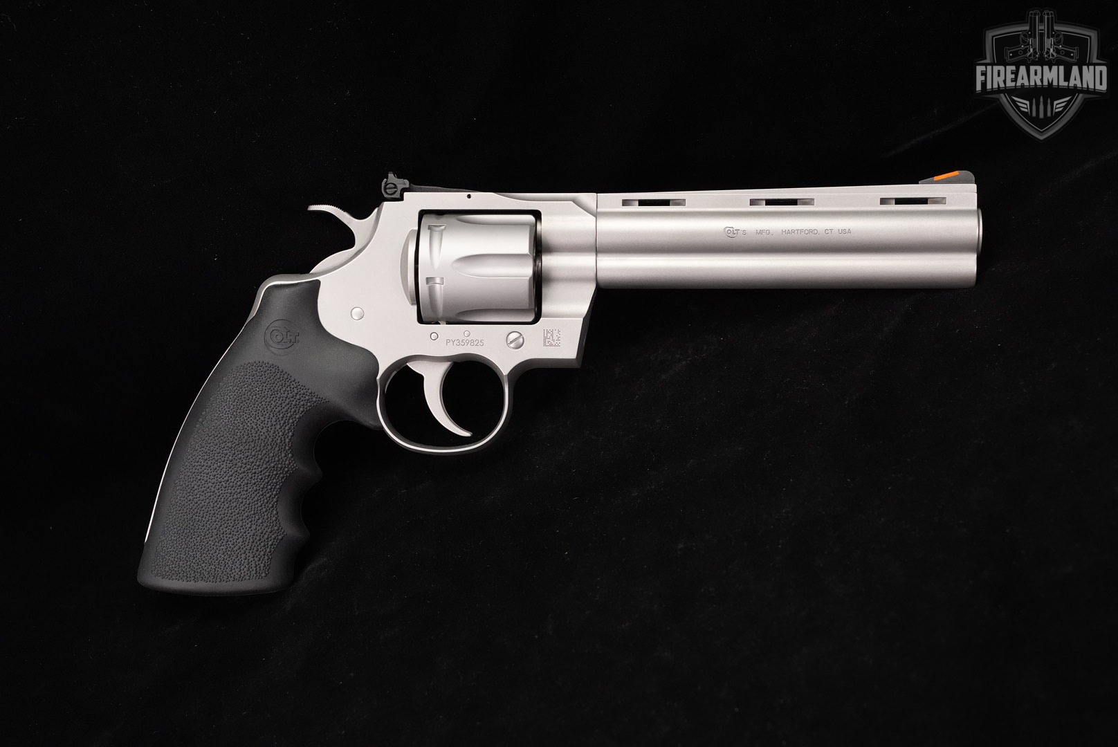 Colt Python 2020 Series 357 Magnum 6" Matte Stainless +ORIG CASE & HOLSTER-img-4