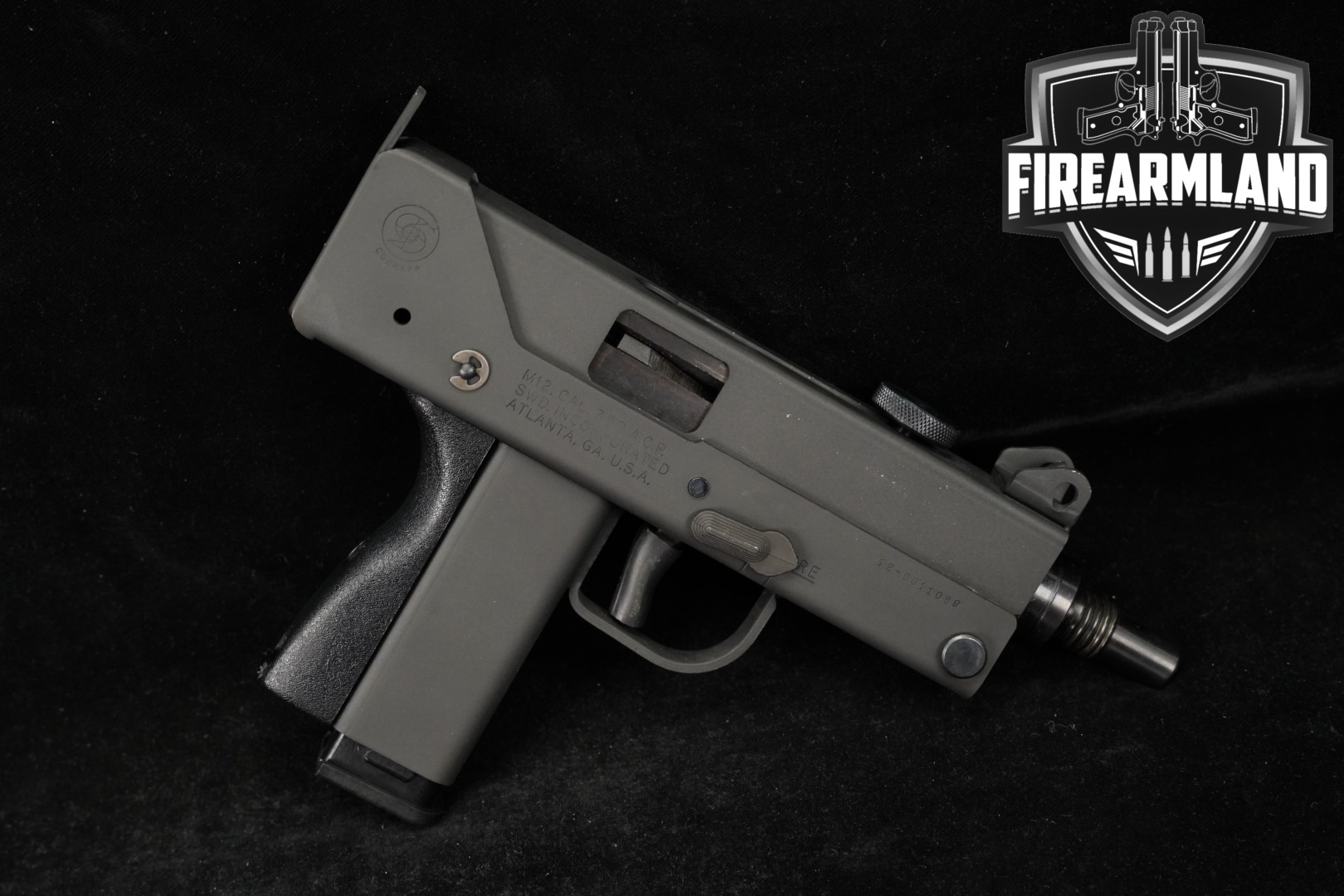 S.W.D Incorporated M12 .380 ACP Grey in Very Good Condition Thumbnail
