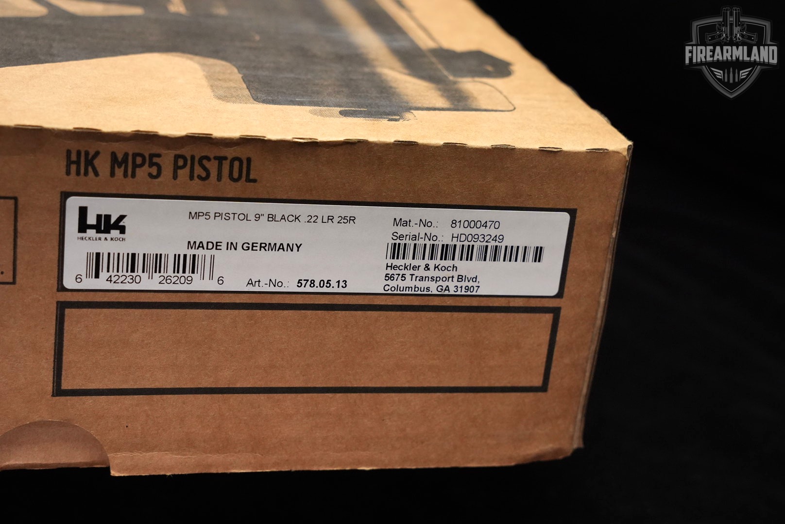 Heckler & Koch MP5 22 Pistol 22LR 9" H&K MP-5 THREADED +ORIG BOX-img-16