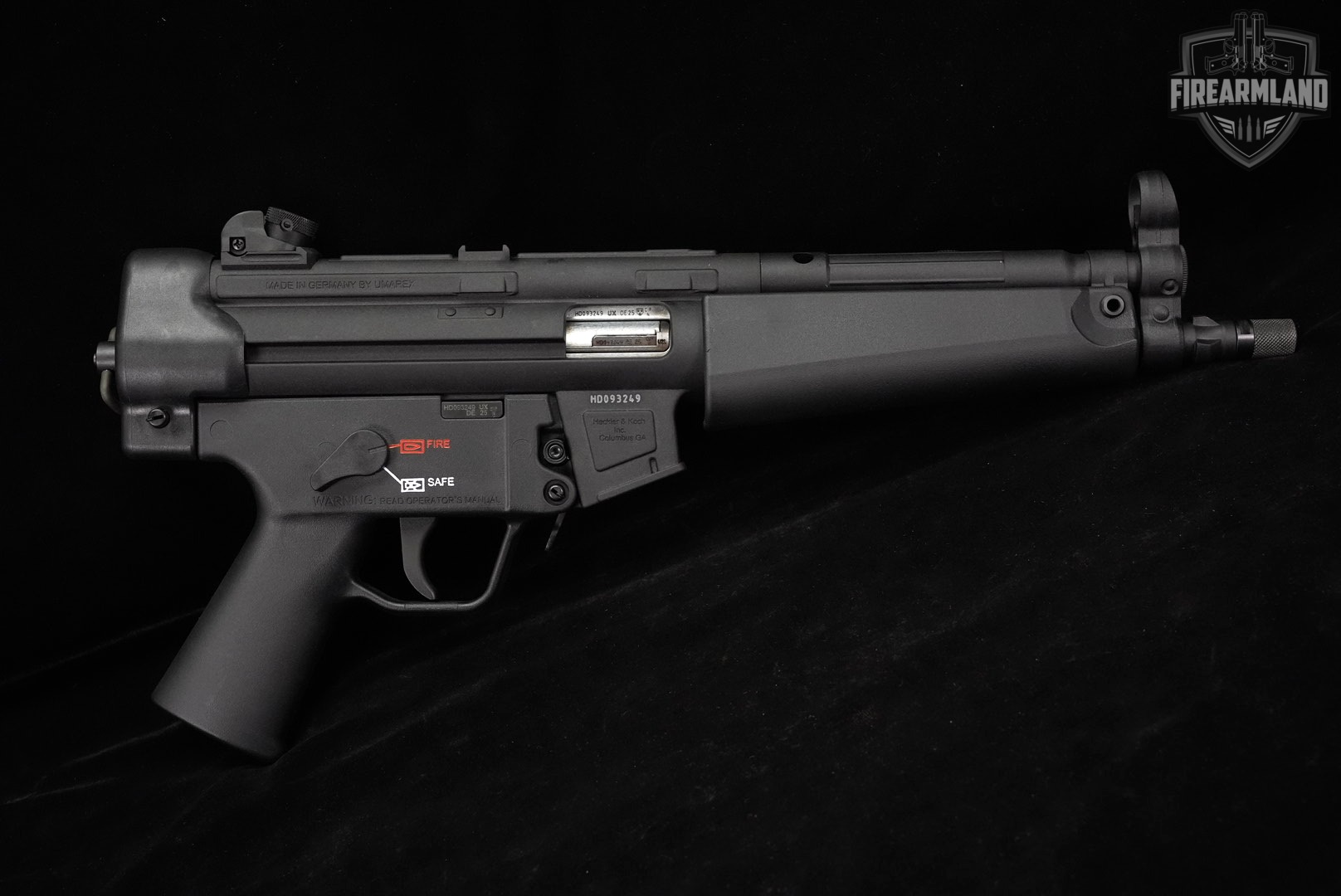 Heckler & Koch MP5 22 Pistol 22LR 9" H&K MP-5 THREADED +ORIG BOX-img-3