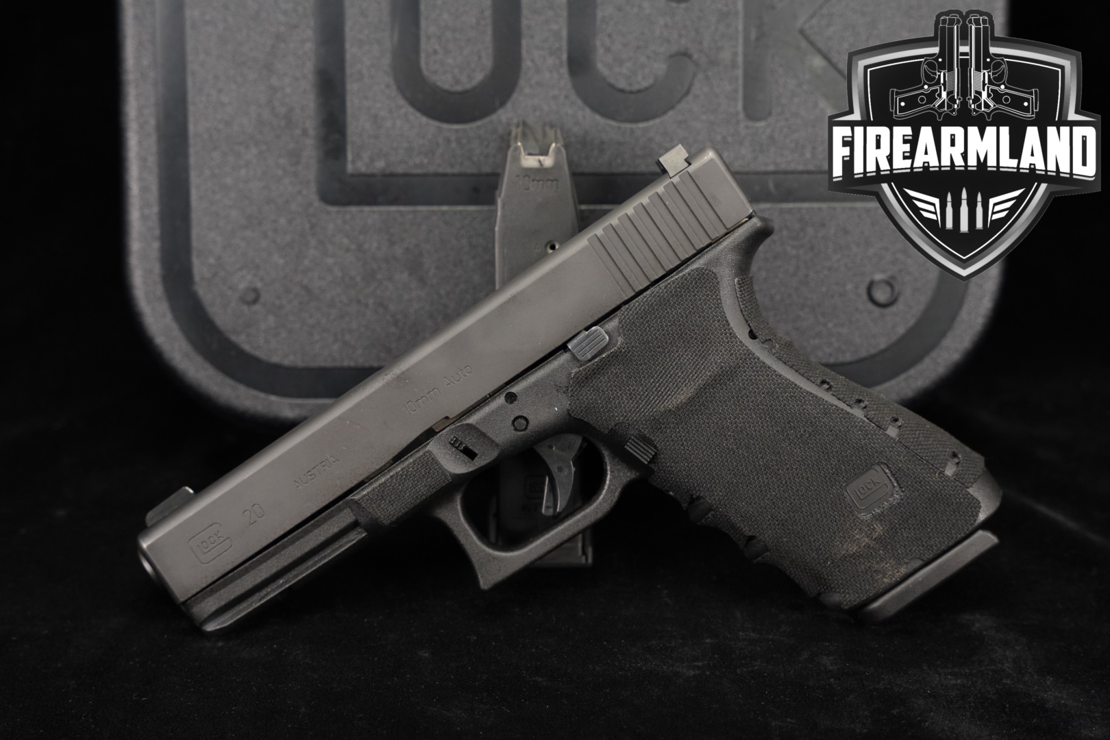 Glock G20SF Short Frame; Gen 3 10mm Black in Very Good Condition Thumbnail