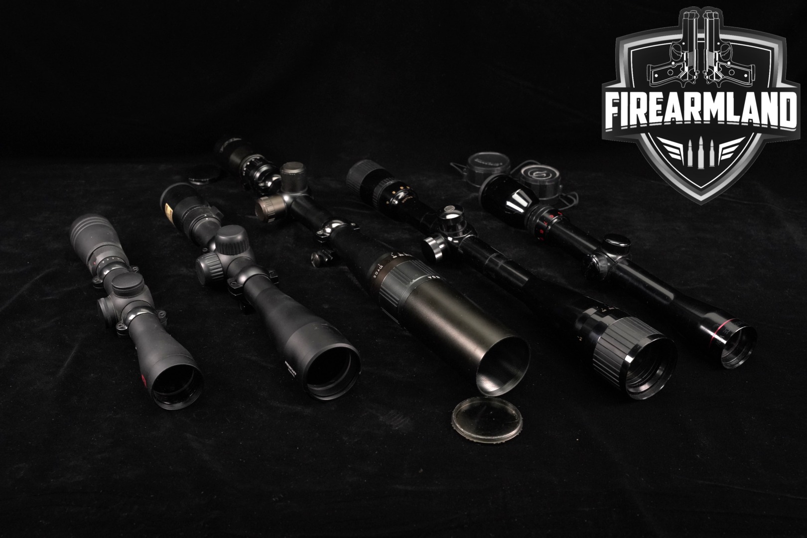 Multiple Manufacturers Five Scope Lot in Good Condition Thumbnail