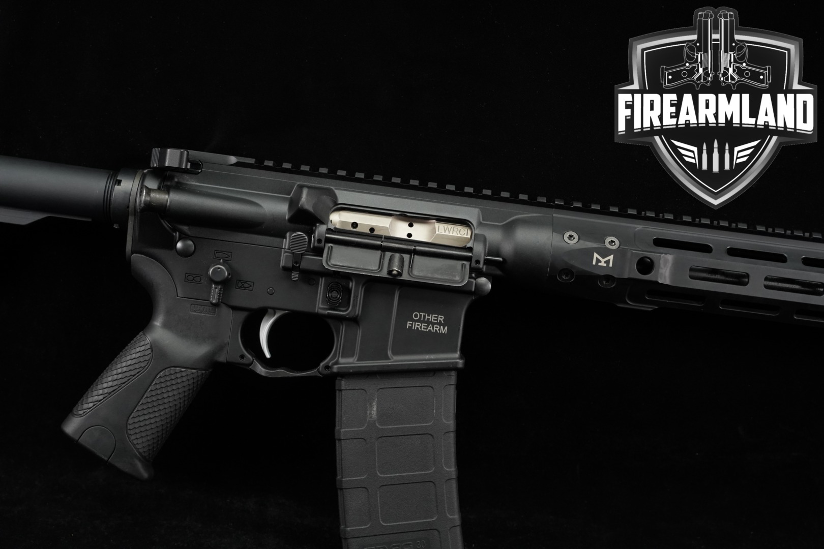 LWRC International IC-DI Oscar Foxtrot 5.56mm NATO Black in Very Good Condition Thumbnail