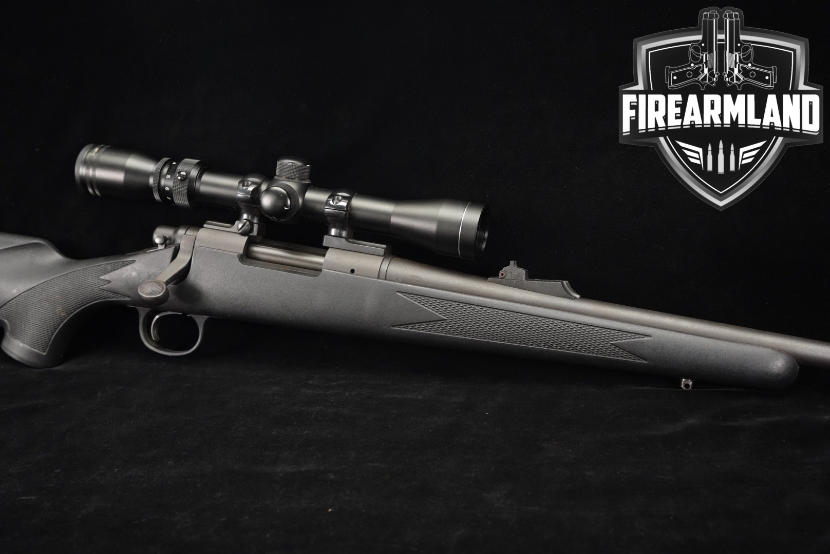 2006 Remington Model 700 ADL Synthetic Youth .243 Win. Black in Very Good Condition Thumbnail