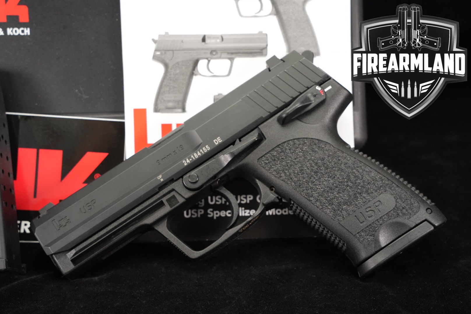 2022 Heckler & Koch (H&K, HK) USP 9mm 9mm Luger Black in Very Good Condition Thumbnail
