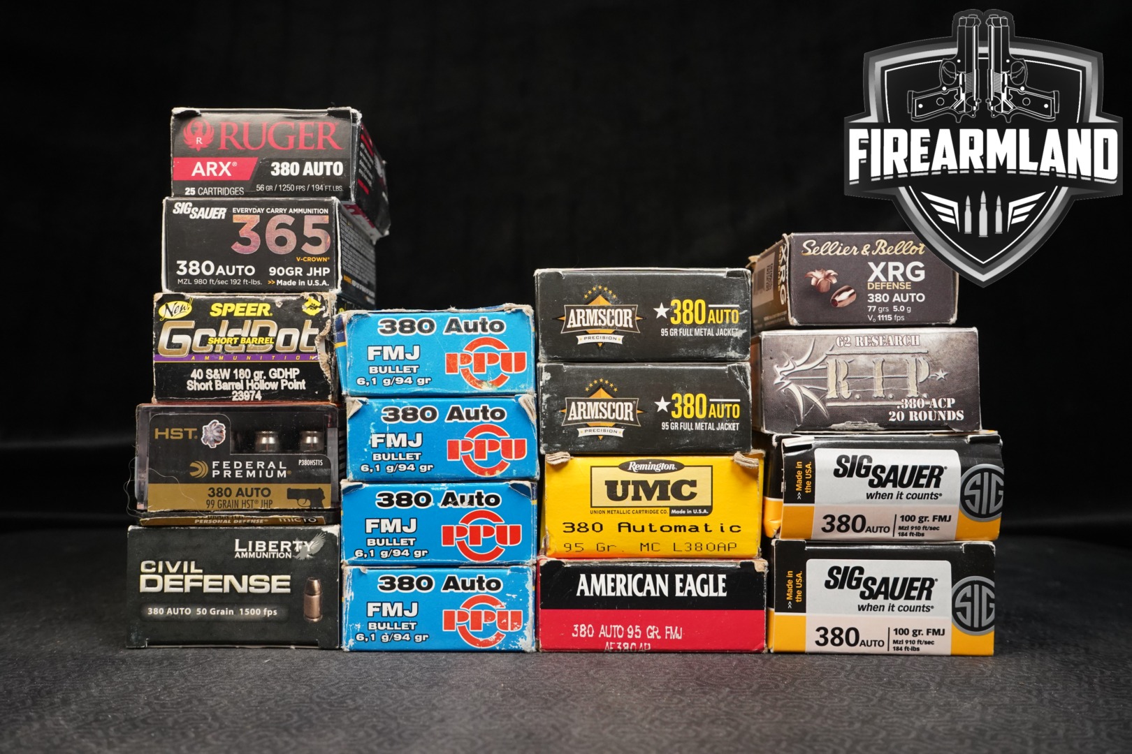 650 RDS! 380 ACP Ammo 380ACP Ammunition-img-0