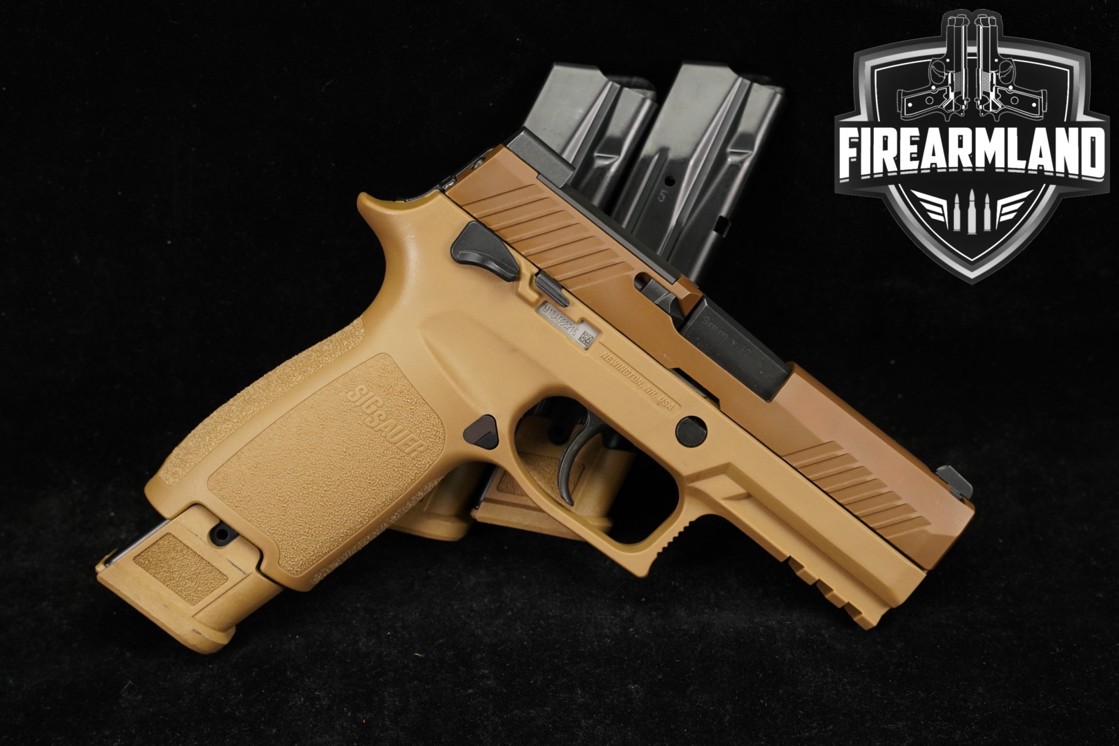 Sig Sauer P320-M18 9mm Luger Coyote Tan in Very Good Condition Thumbnail