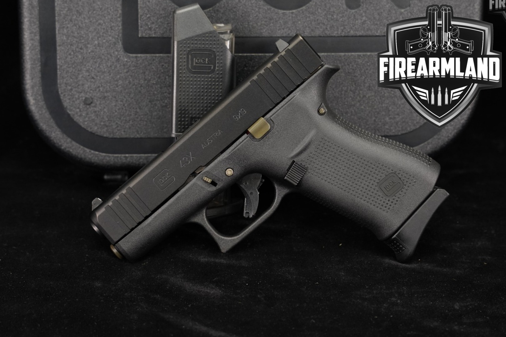 Glock G43X Factory Rebuilt 9mm Luger Black in Excellent Condition Thumbnail
