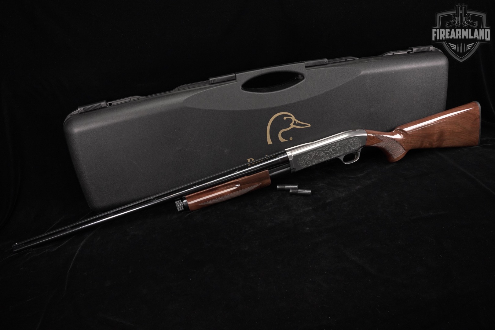 COMMEMORATIVE 2002 Browning BPS Field Model; DUCKS UNLIMITED 26" +ORIG BOX-img-2