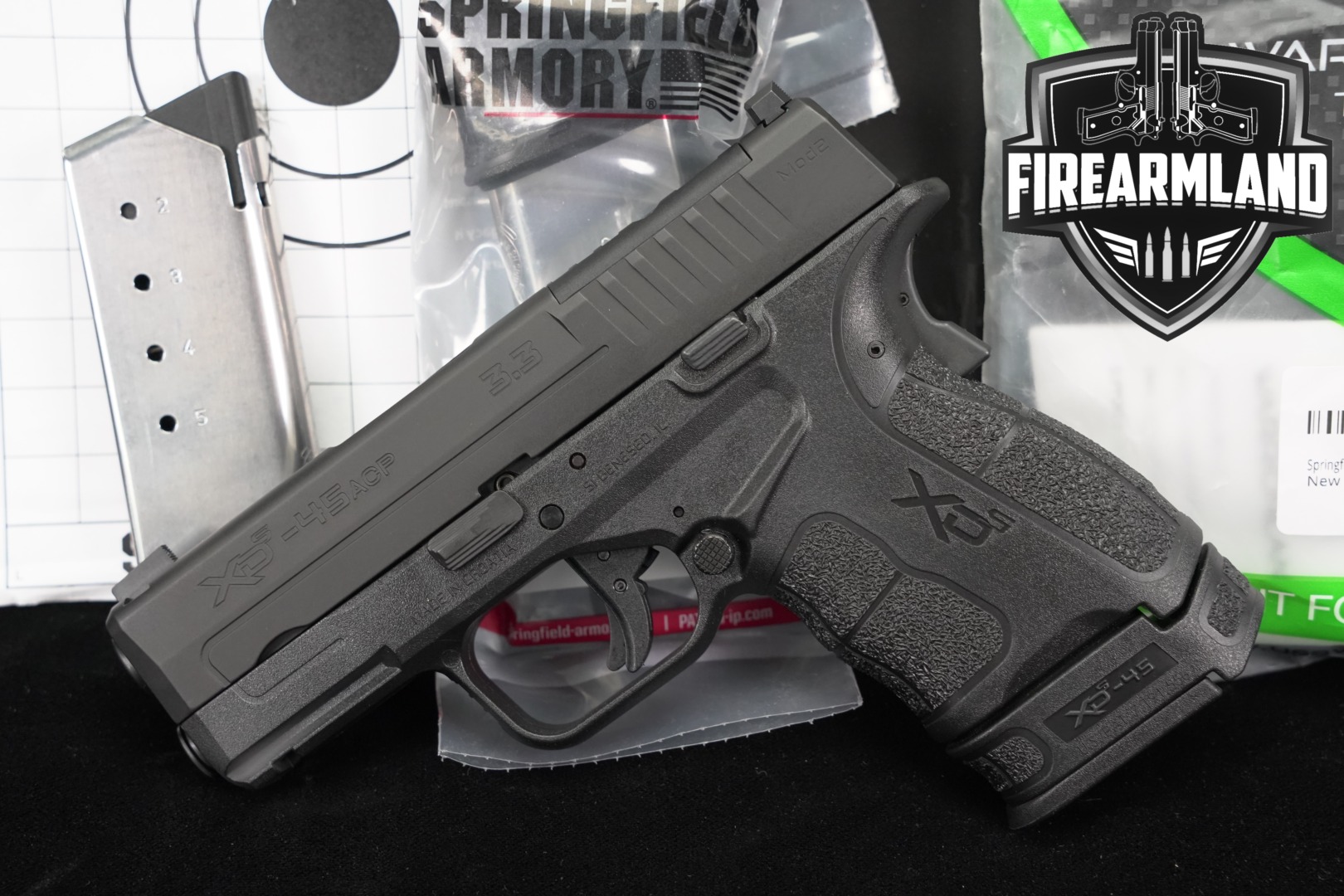 Springfield Armory XD-S Mod.2 OSP .45 ACP Black in Excellent Condition Thumbnail