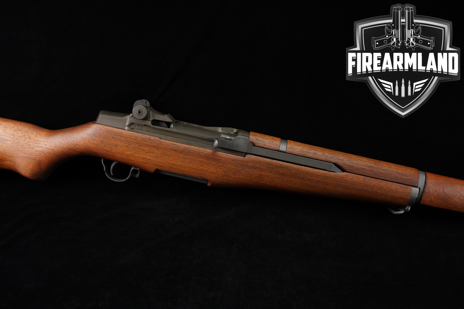 1944 Springfield Armory M1 Garand .30-06 Gray-Green Parkerized & Walnut in Very Good Condition Thumbnail