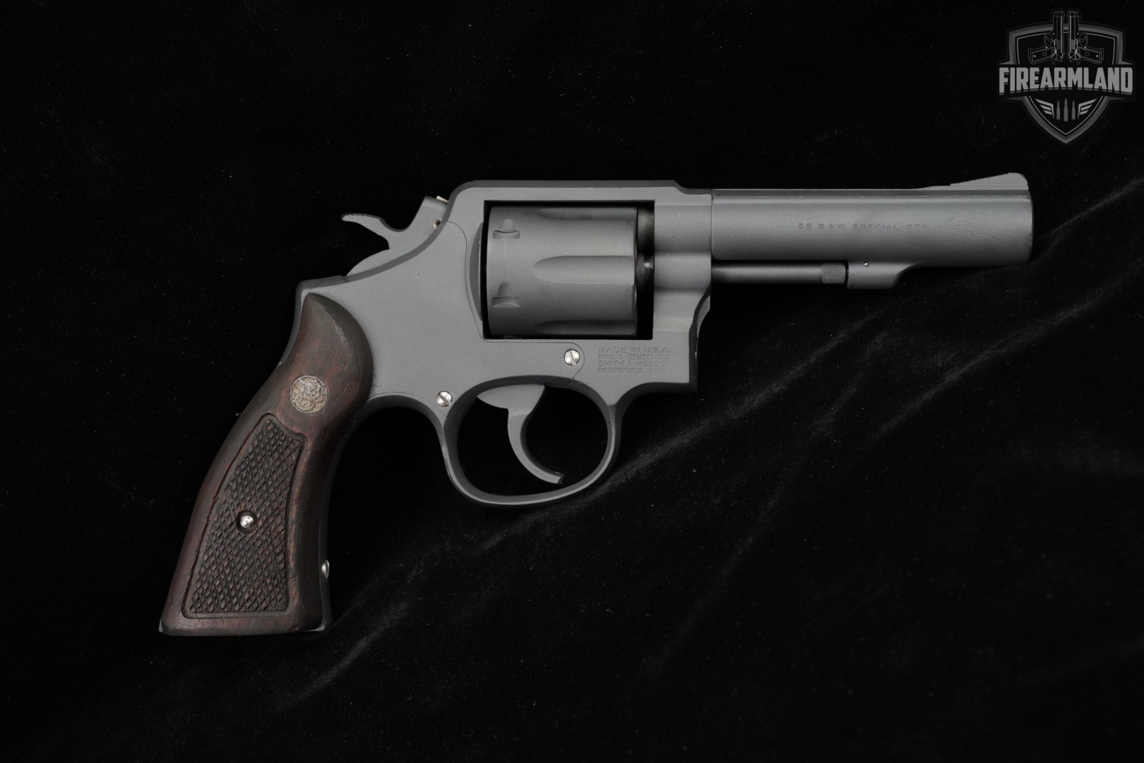 Smith & Wesson Model 10-8 S&W 38 Special 4" Grey DA/SA-img-3