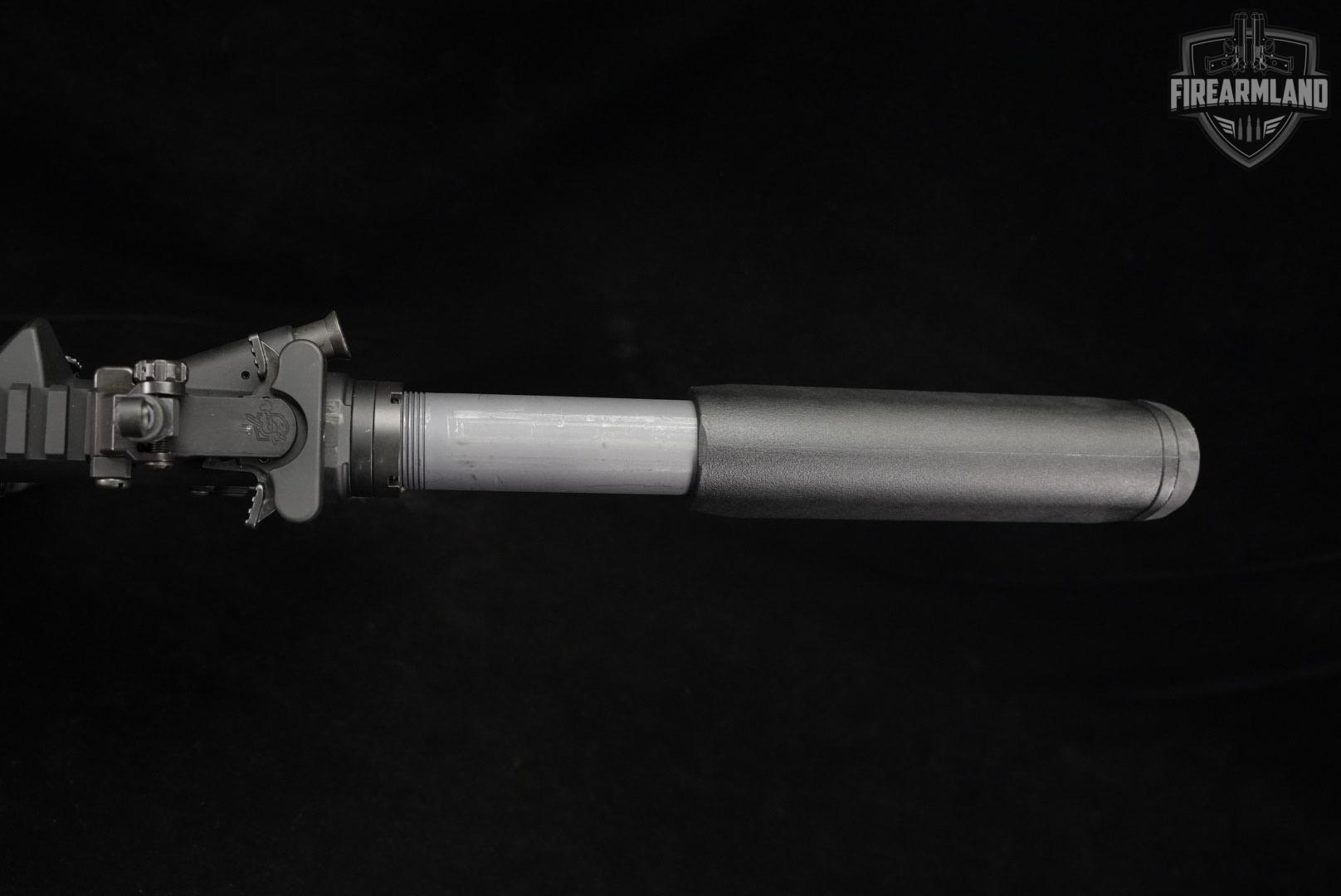 Knights Armament KAC SR-15 KS-4 5.56 NATO AR15 SR15 KS4 Stone Rifle +2 MAGS-img-13