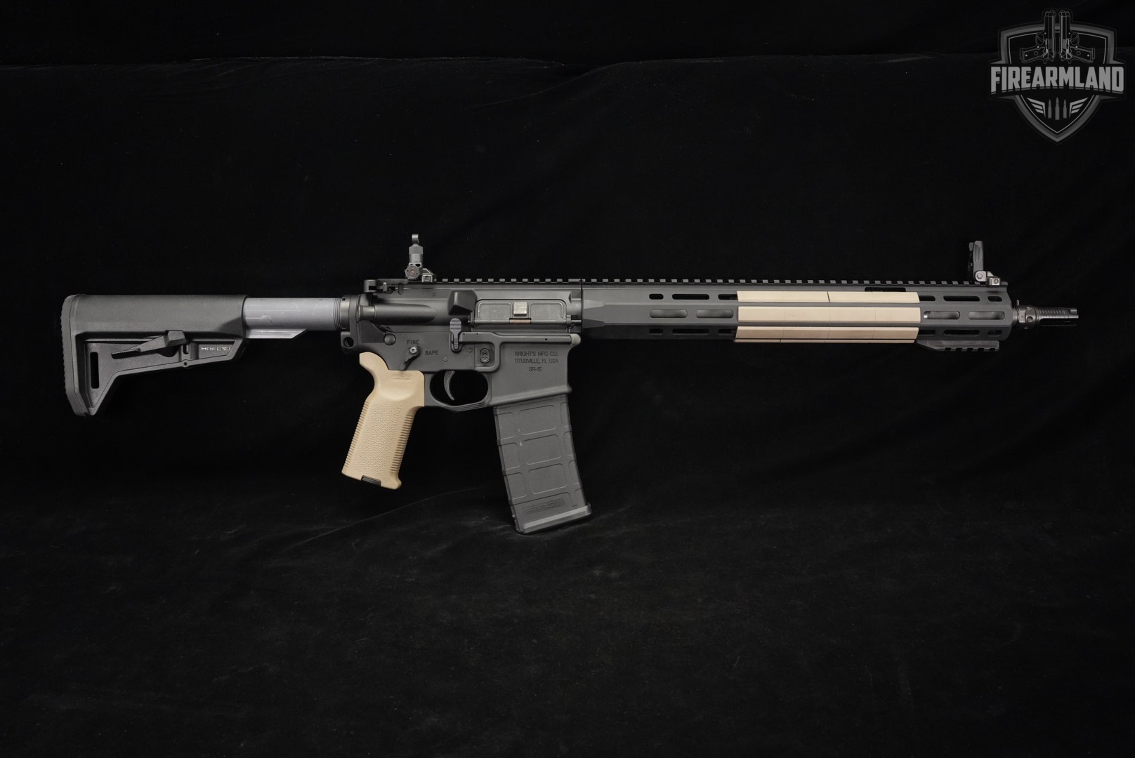 Knights Armament KAC SR-15 KS-4 5.56 NATO AR15 SR15 KS4 Stone Rifle +2 MAGS-img-3
