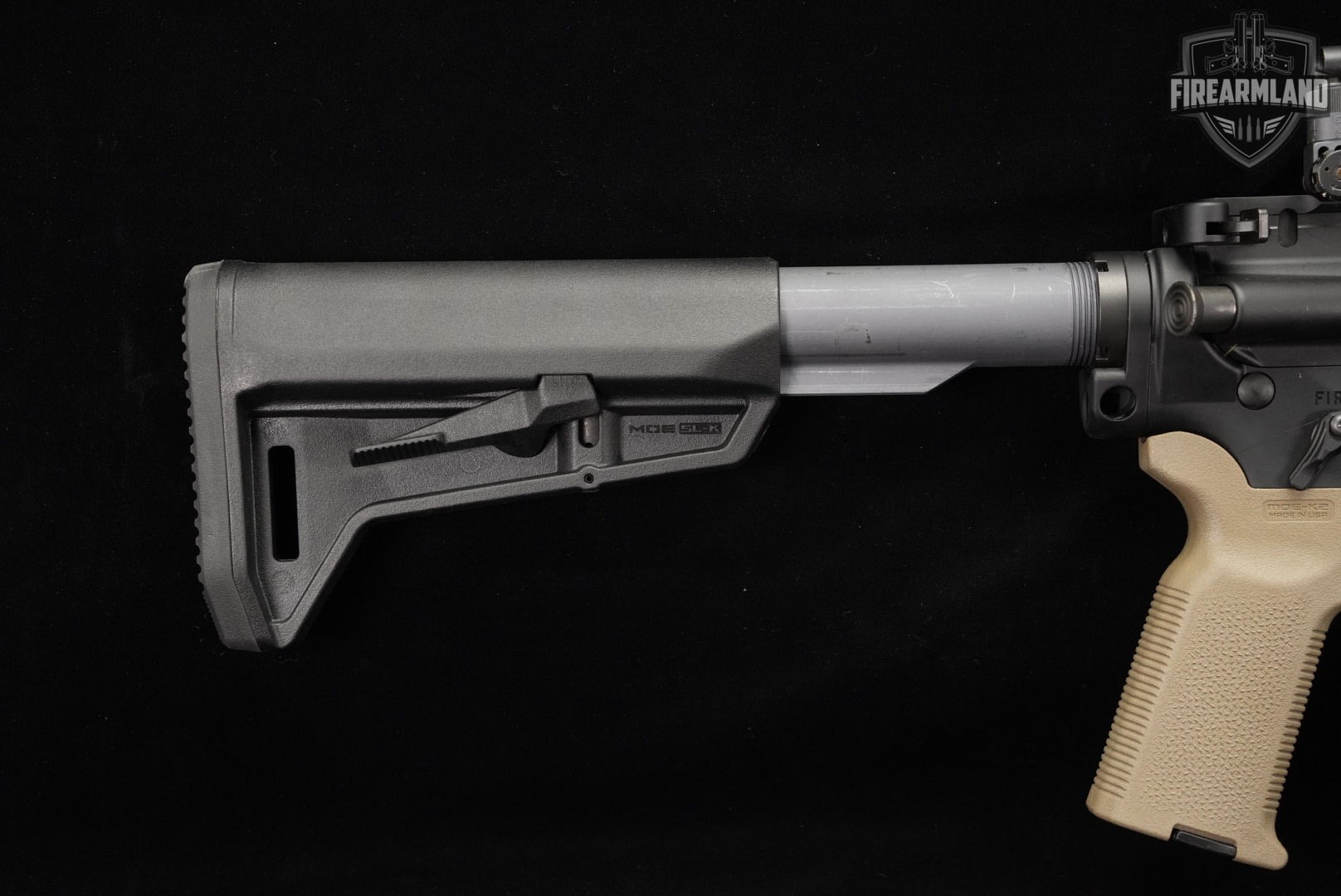 Knights Armament KAC SR-15 KS-4 5.56 NATO AR15 SR15 KS4 Stone Rifle +2 MAGS-img-4