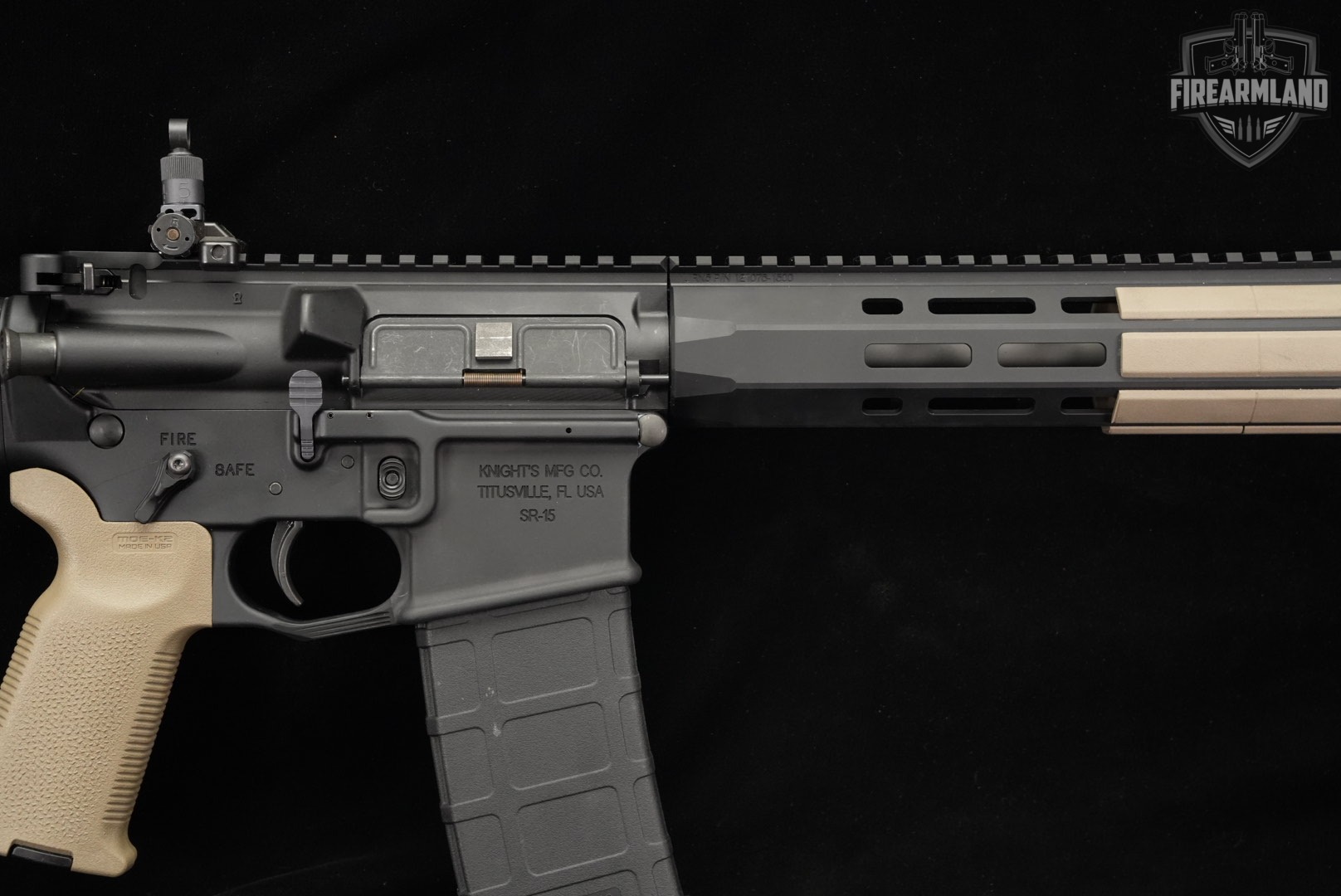 Knights Armament KAC SR-15 KS-4 5.56 NATO AR15 SR15 KS4 Stone Rifle +2 MAGS-img-5