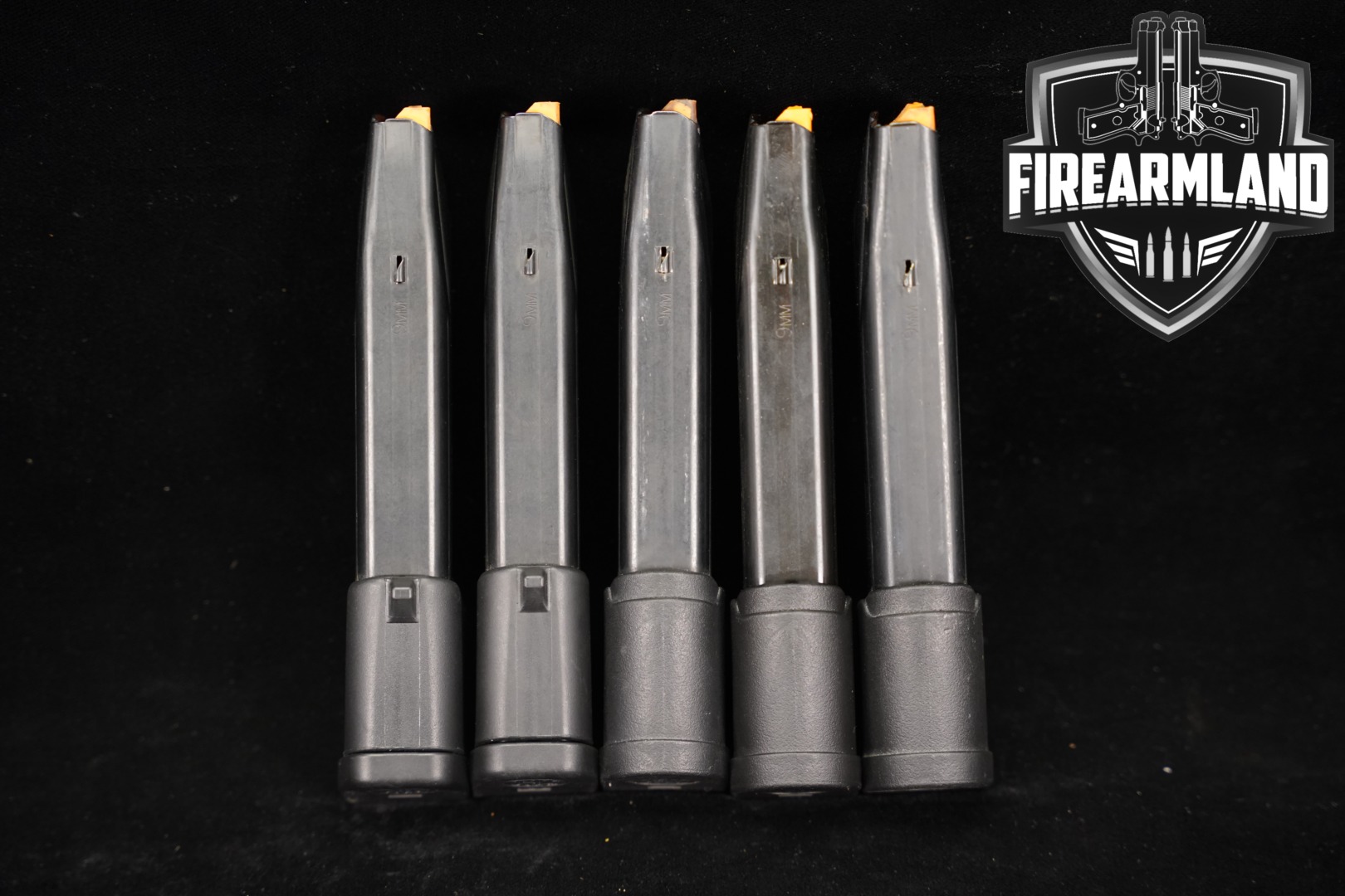 FN America (FN) FIVE (5) FN-509 24-Round Extended Magazines 9mm Luger 9mm Luger in Very Good Condition Thumbnail